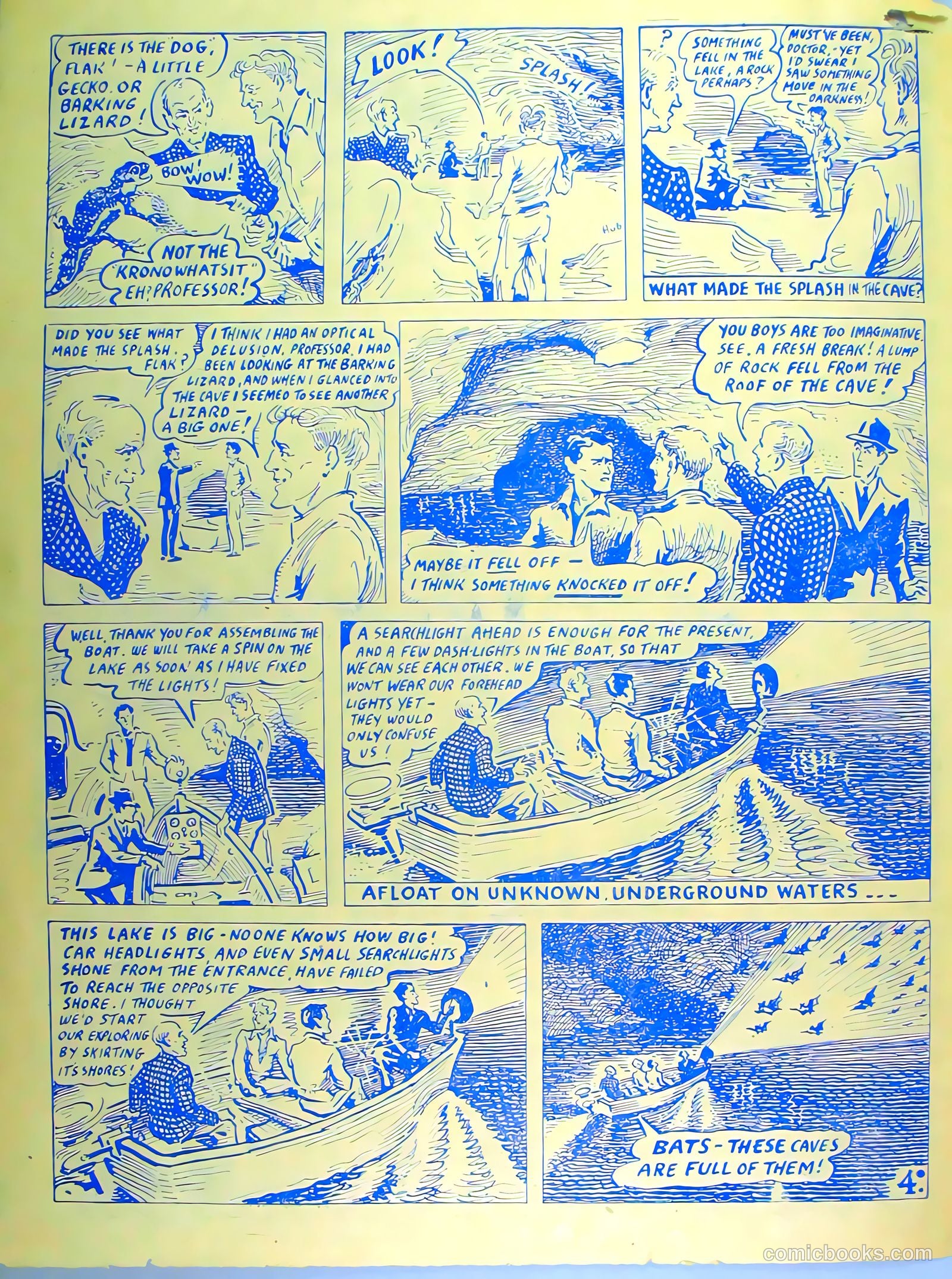 Desert-Dragon Comic #1 (1946) — page 4 of 16