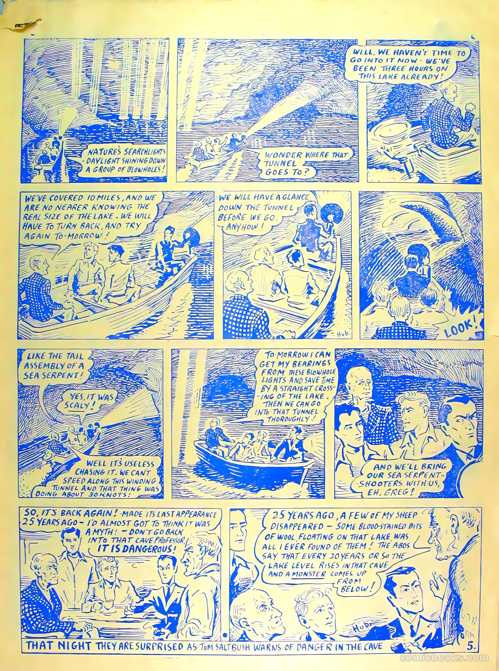 Desert-Dragon Comic #1 (1946) — page 5 of 16