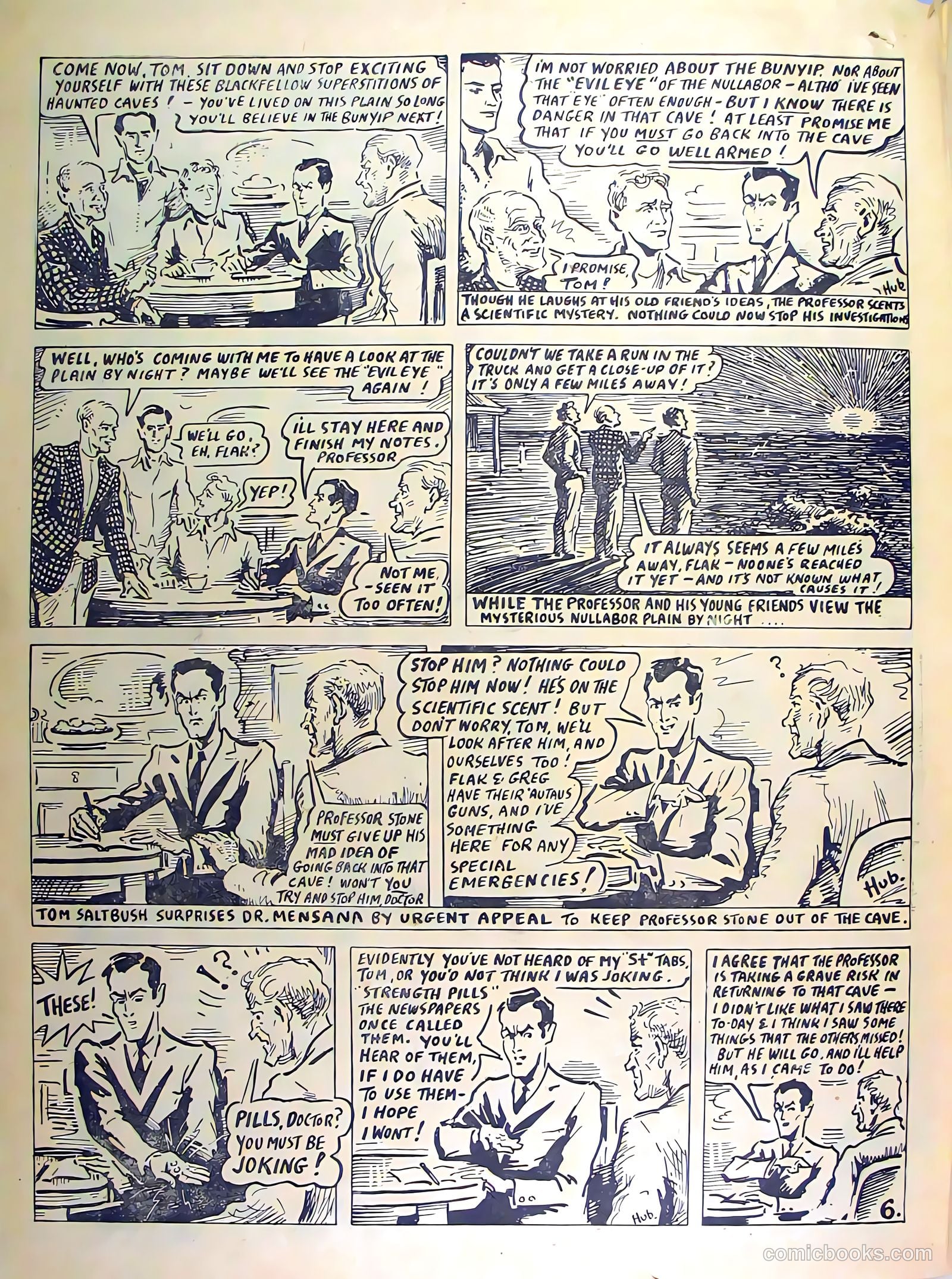 Desert-Dragon Comic #1 (1946) — page 6 of 16