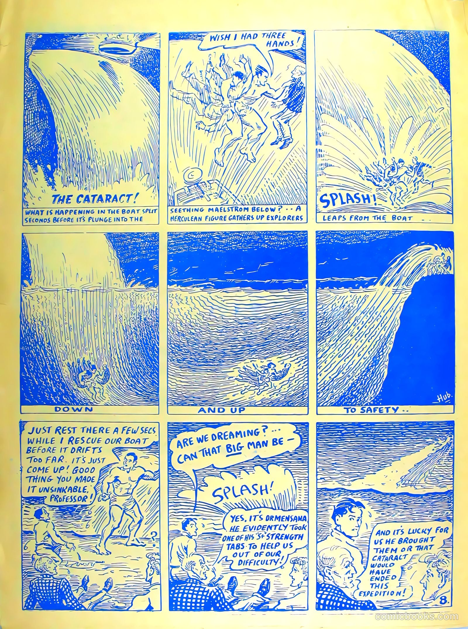 Desert-Dragon Comic #1 (1946) — page 8 of 16