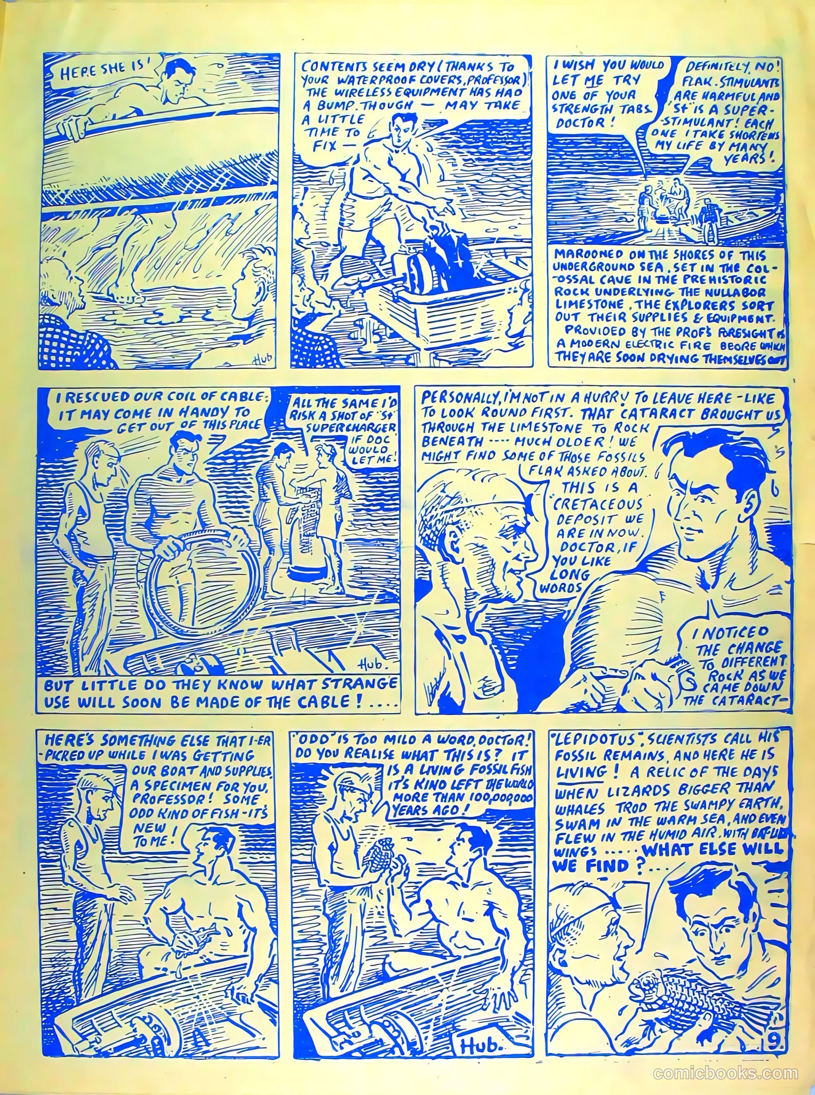 Desert-Dragon Comic #1 (1946) — page 9 of 16