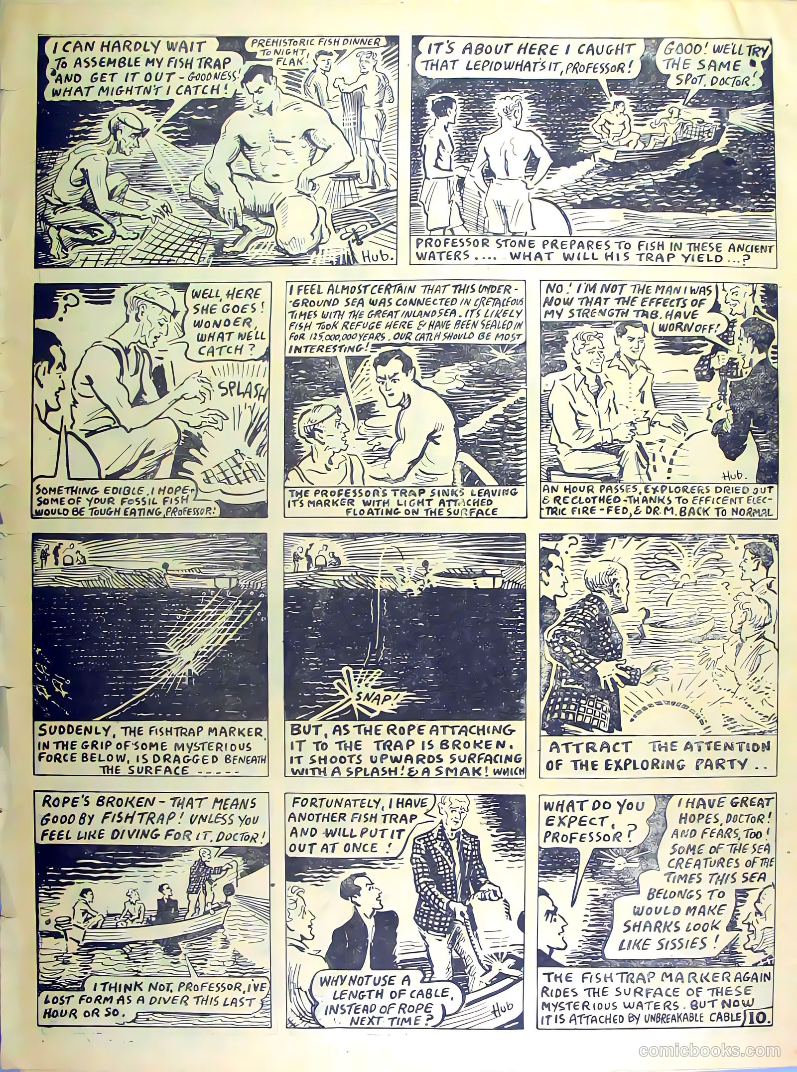 Desert-Dragon Comic #1 (1946) — page 10 of 16
