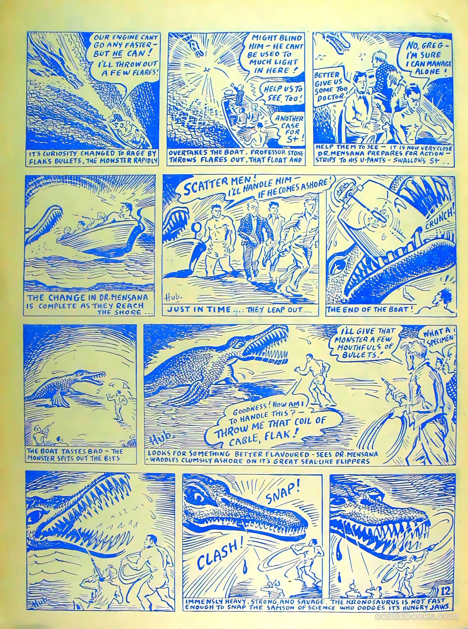 Desert-Dragon Comic #1 (1946) — page 12 of 16