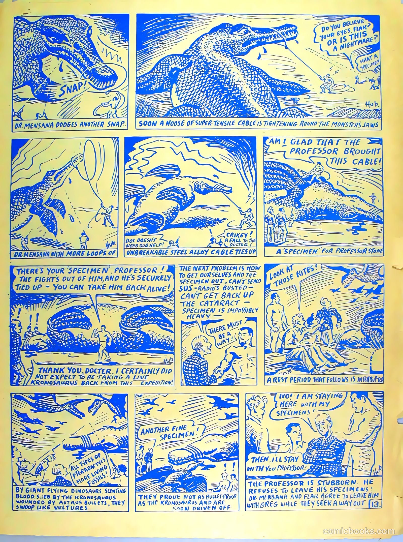 Desert-Dragon Comic #1 (1946) — page 13 of 16