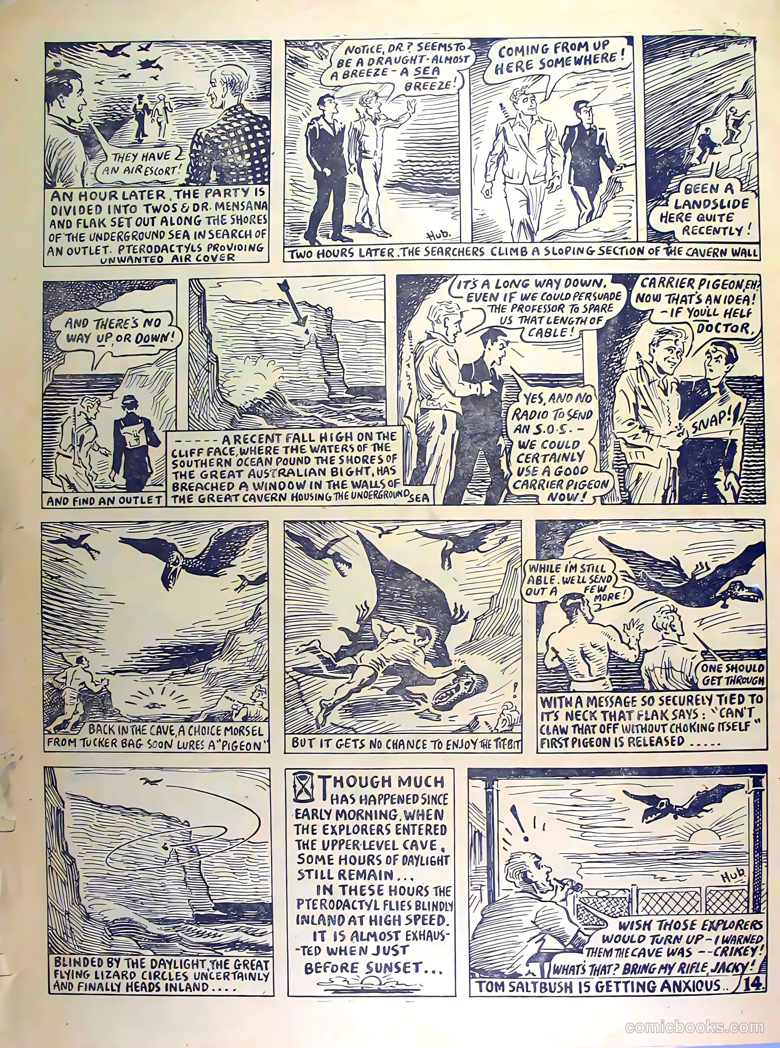 Desert-Dragon Comic #1 (1946) — page 14 of 16