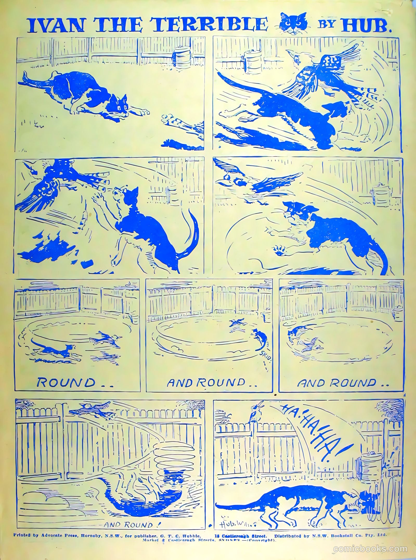 Desert-Dragon Comic #1 (1946) — page 16 of 16