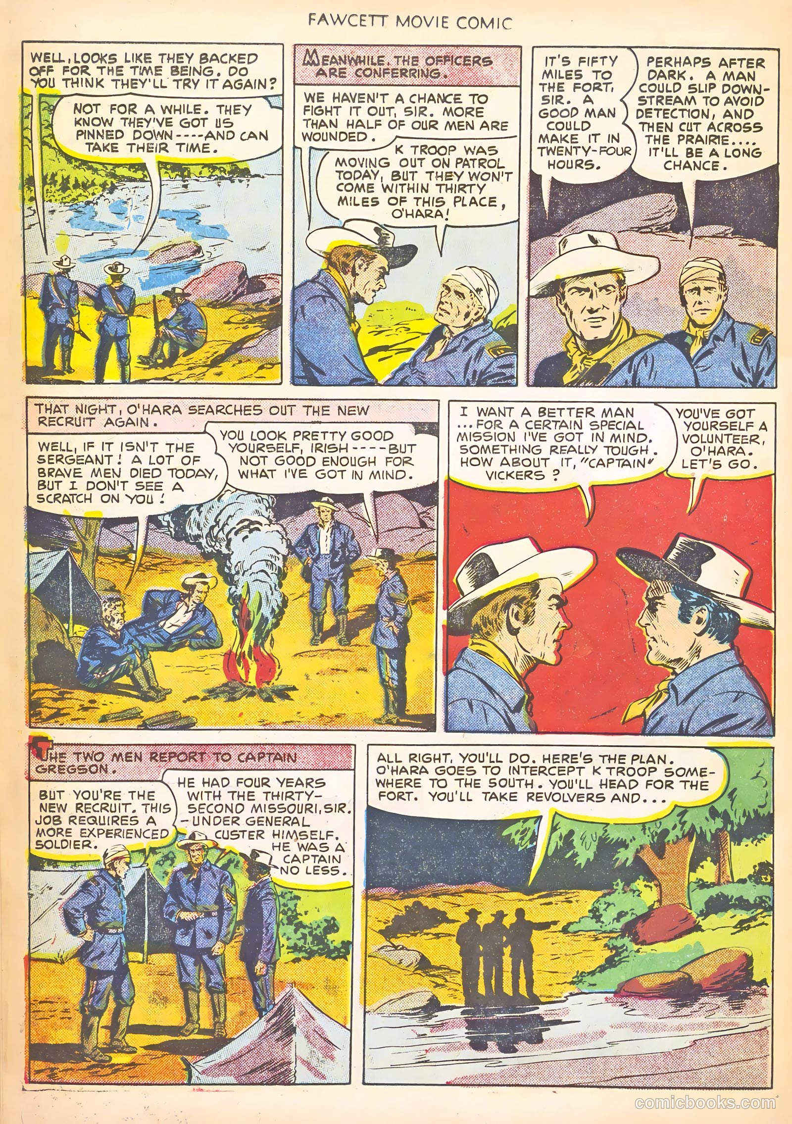 Fawcett Movie Comic 13 - Warpath #1 — page 14 of 36