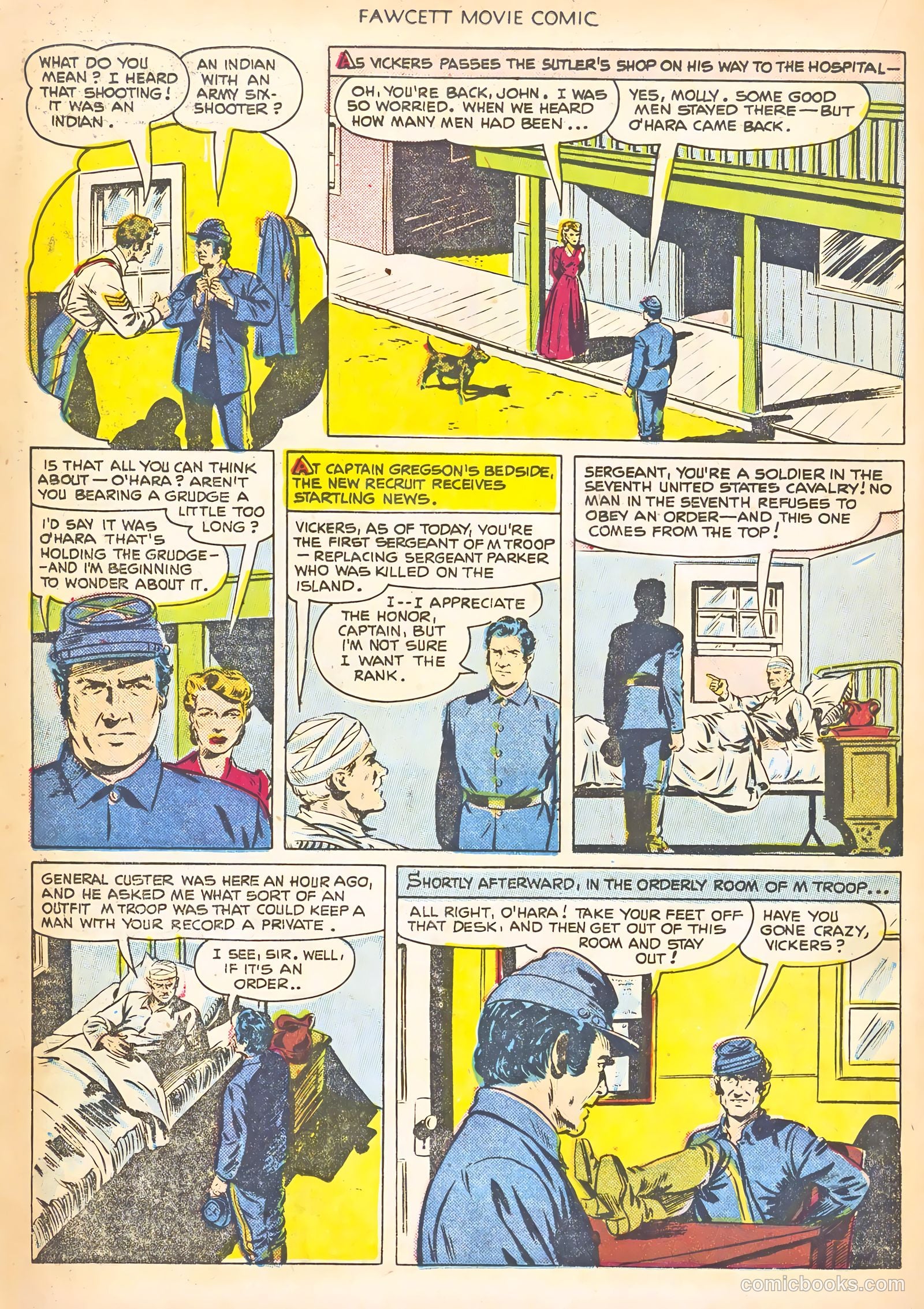 Fawcett Movie Comic 13 - Warpath #1 — page 18 of 36