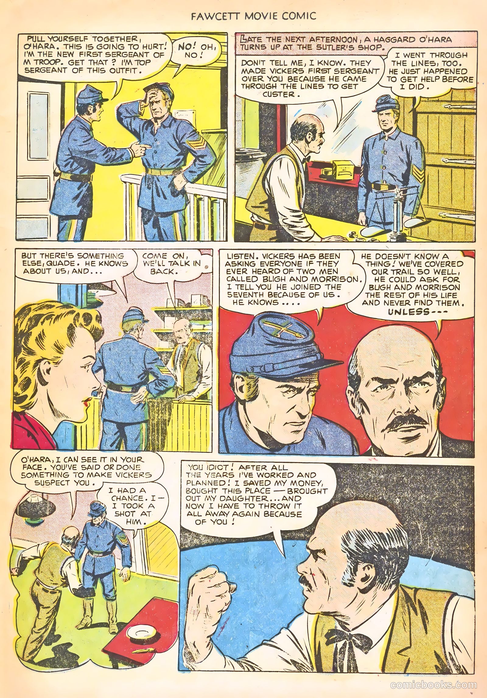 Fawcett Movie Comic 13 - Warpath #1 — page 19 of 36