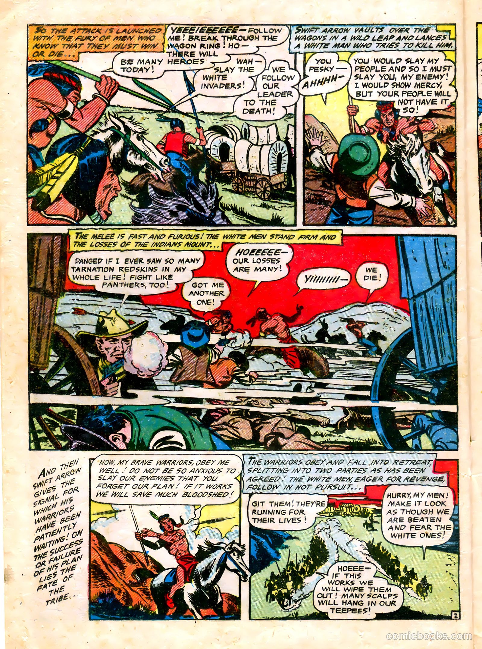 The Lone Rider #20 (1950) — page 14 of 36