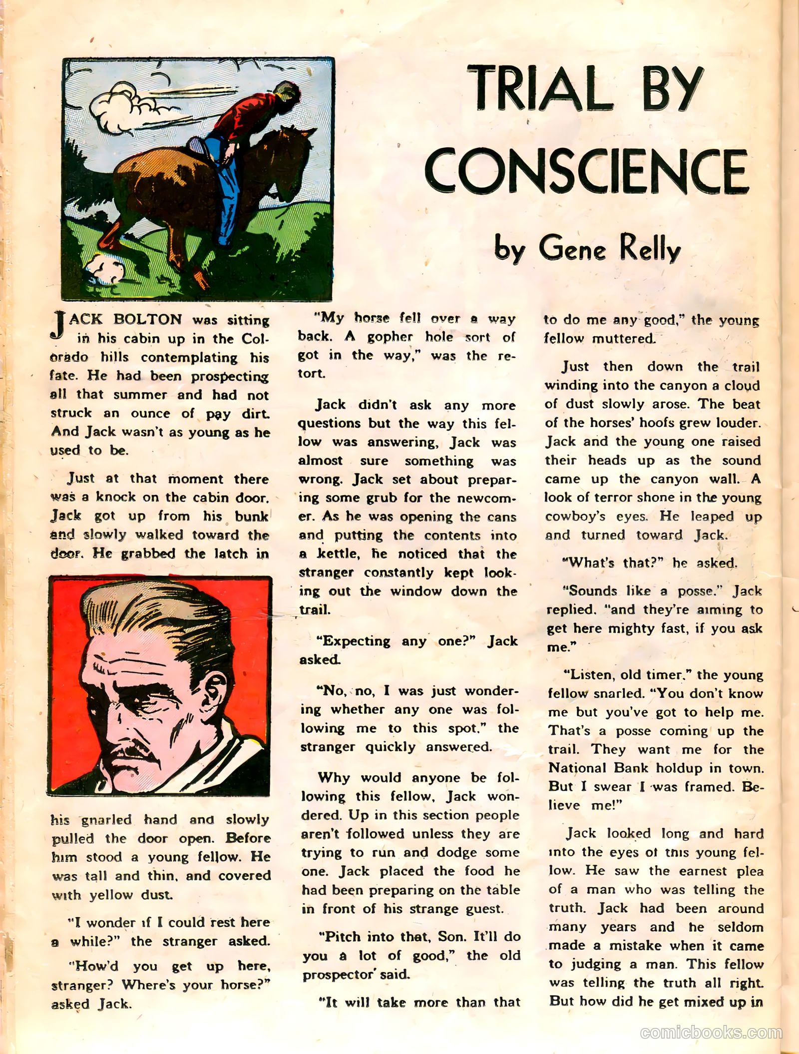 The Lone Rider #20 (1950) — page 26 of 36