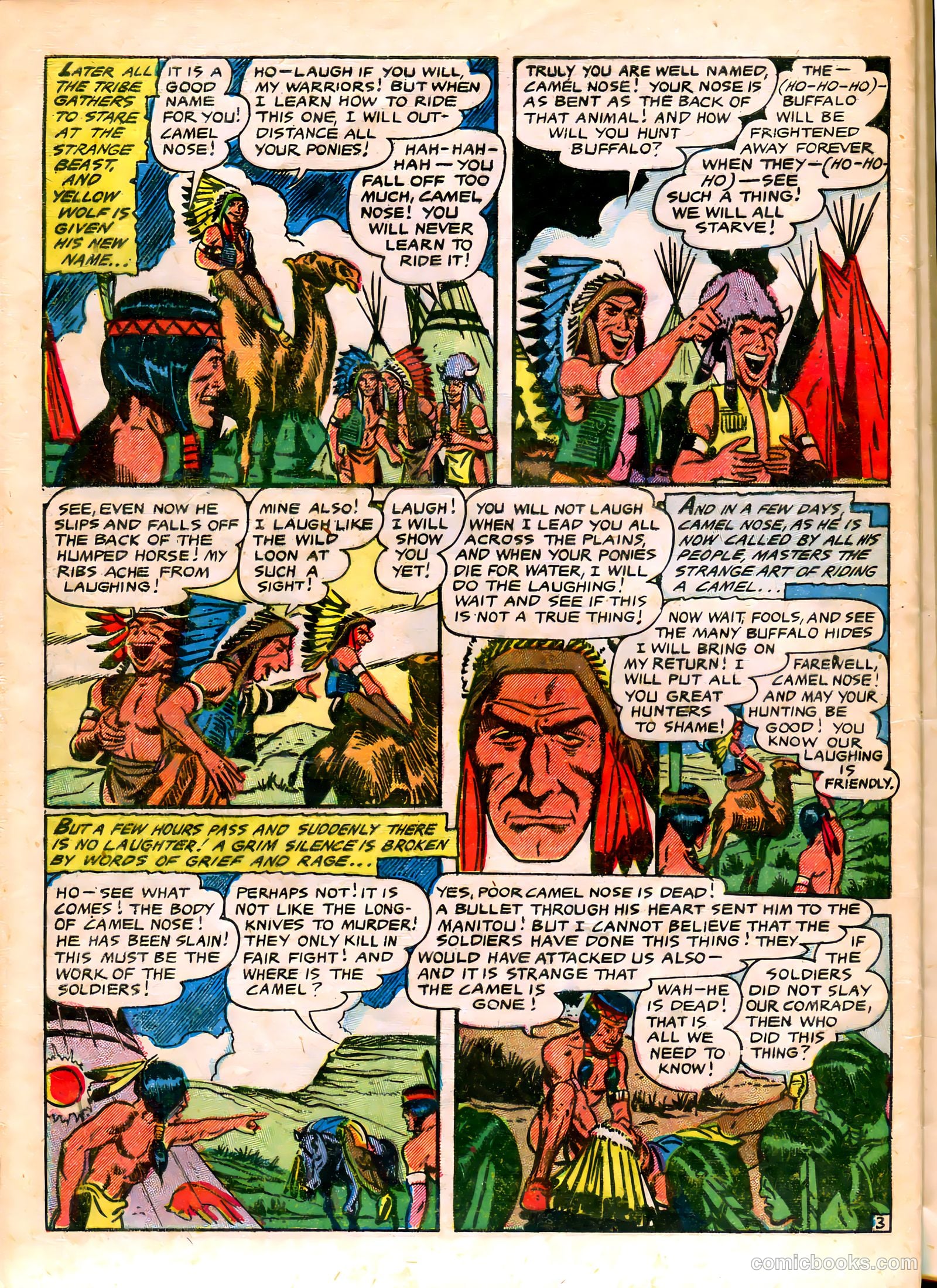 The Lone Rider #20 (1950) — page 30 of 36