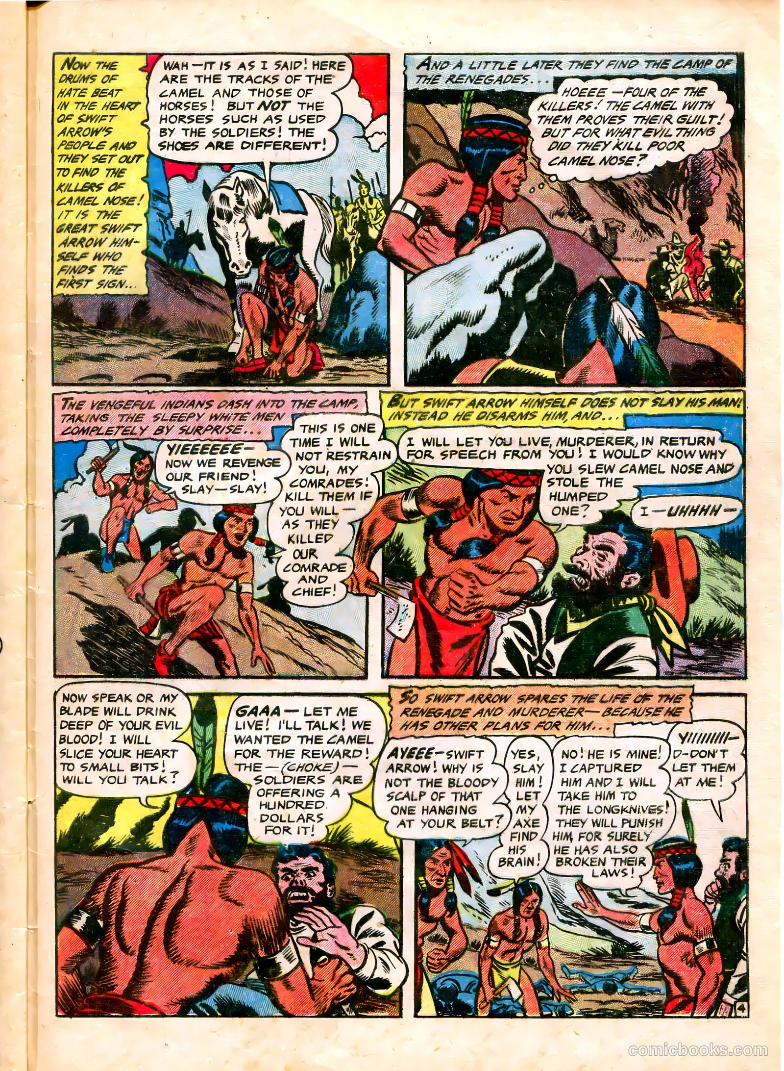 The Lone Rider #20 (1950) — page 31 of 36