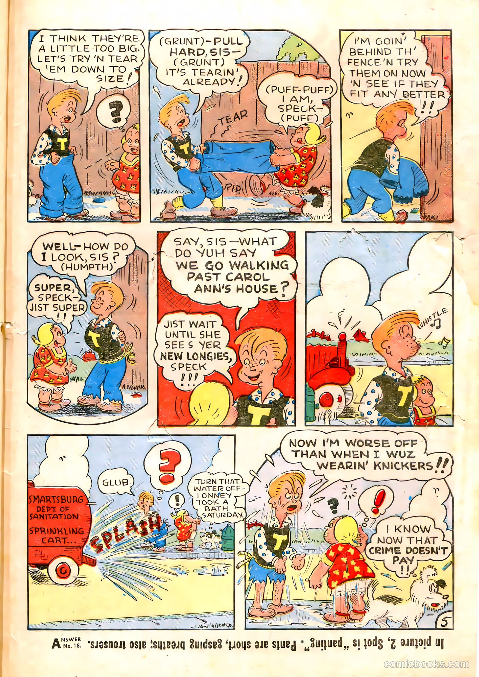 Target Comics v6 #4 — page 49 of 52