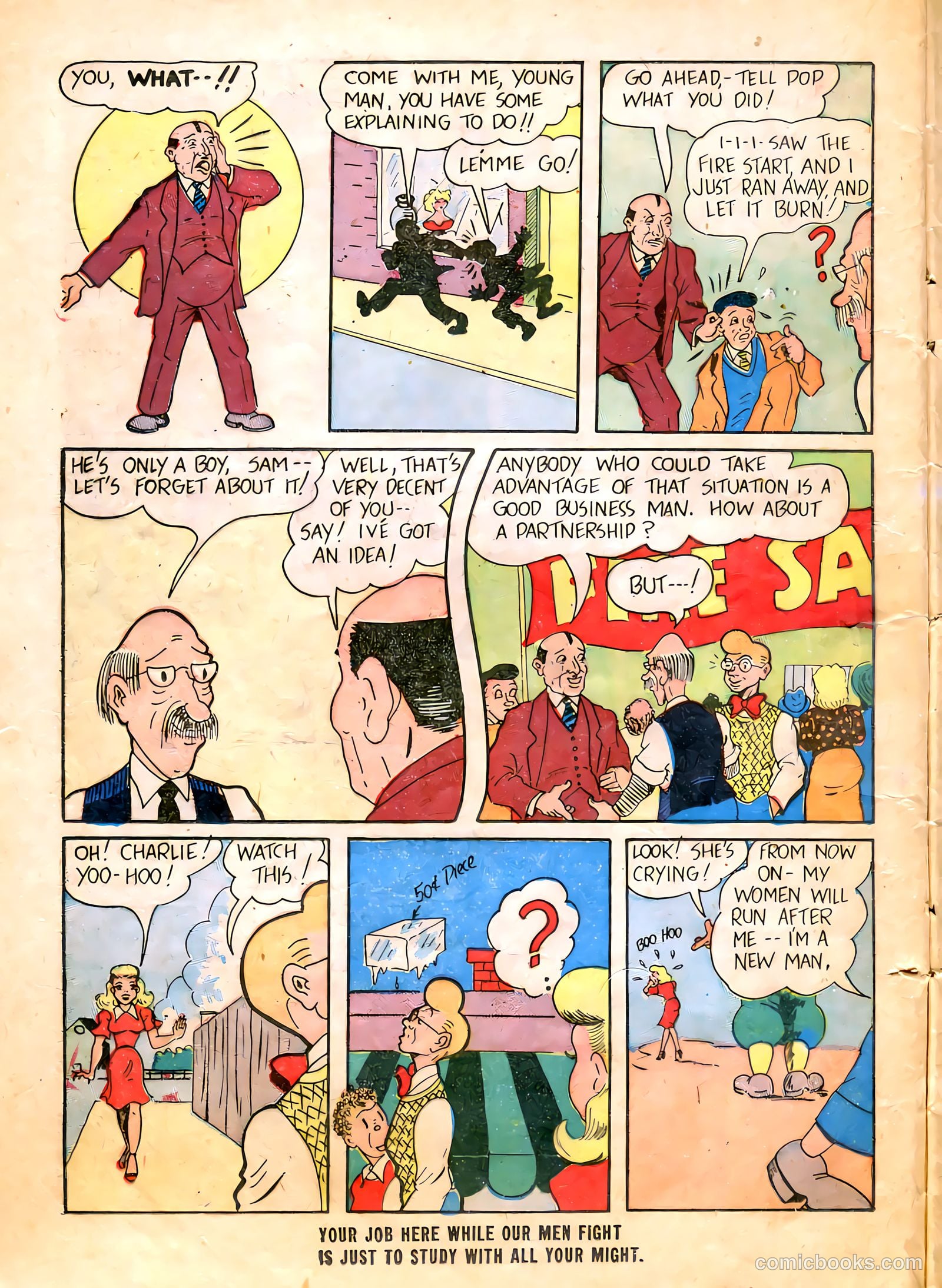 Target Comics v6 #3 — page 19 of 53