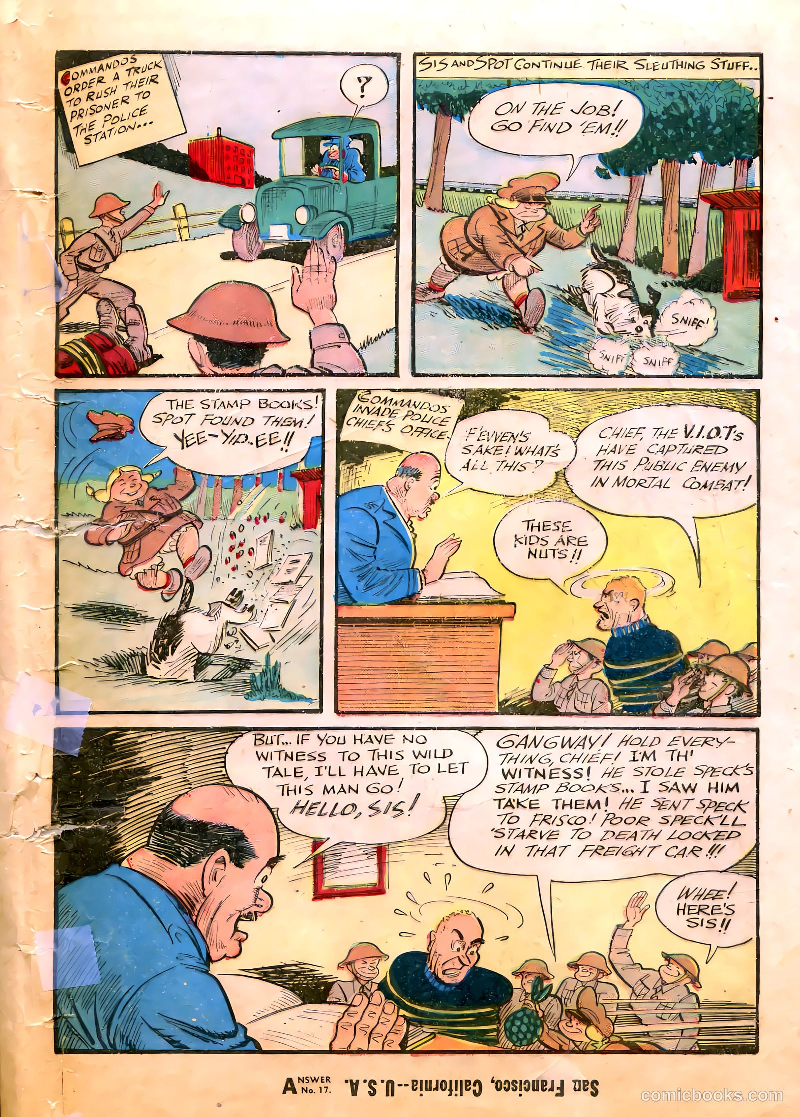 Target Comics v6 #3 — page 50 of 53