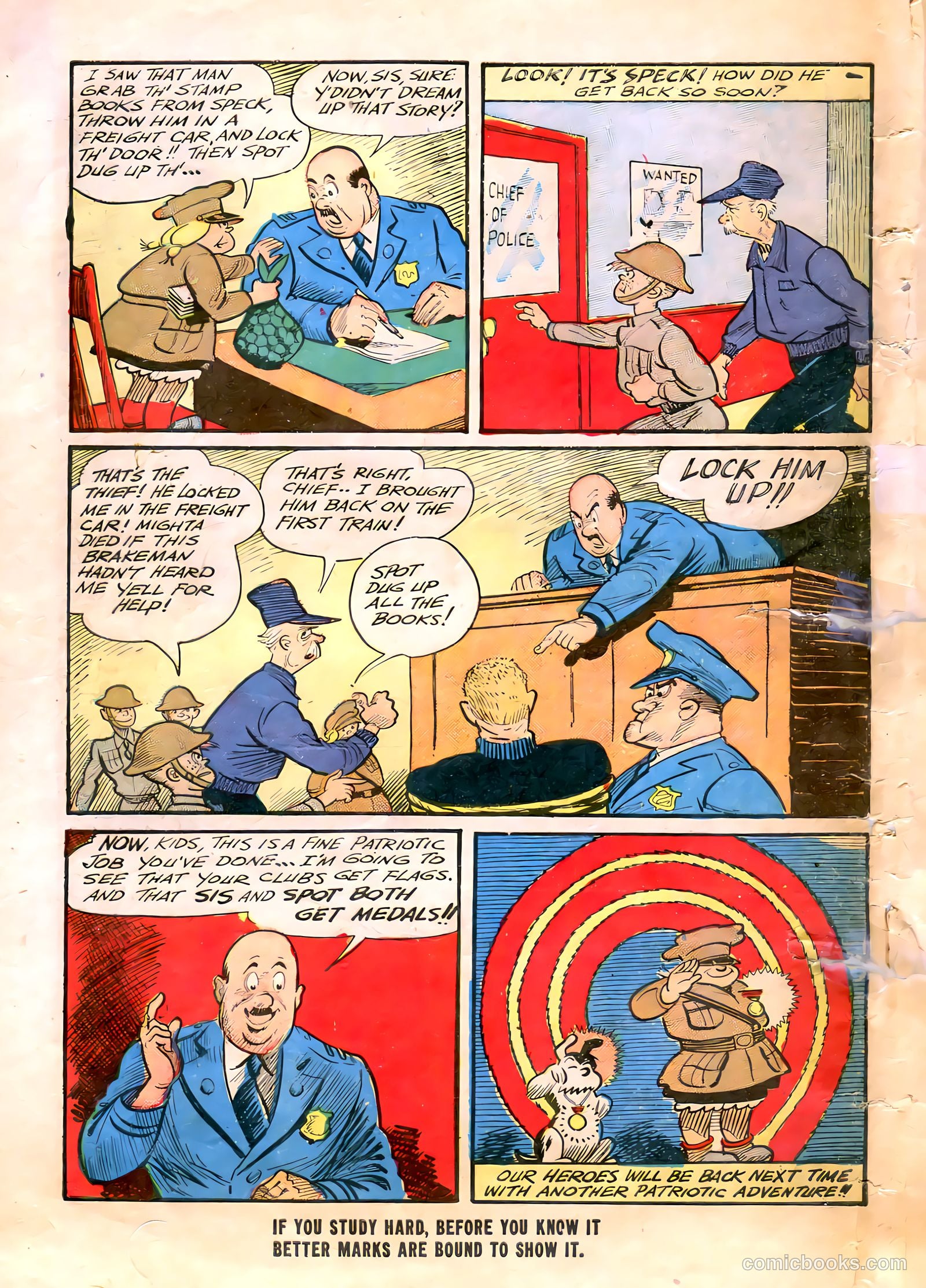 Target Comics v6 #3 — page 51 of 53