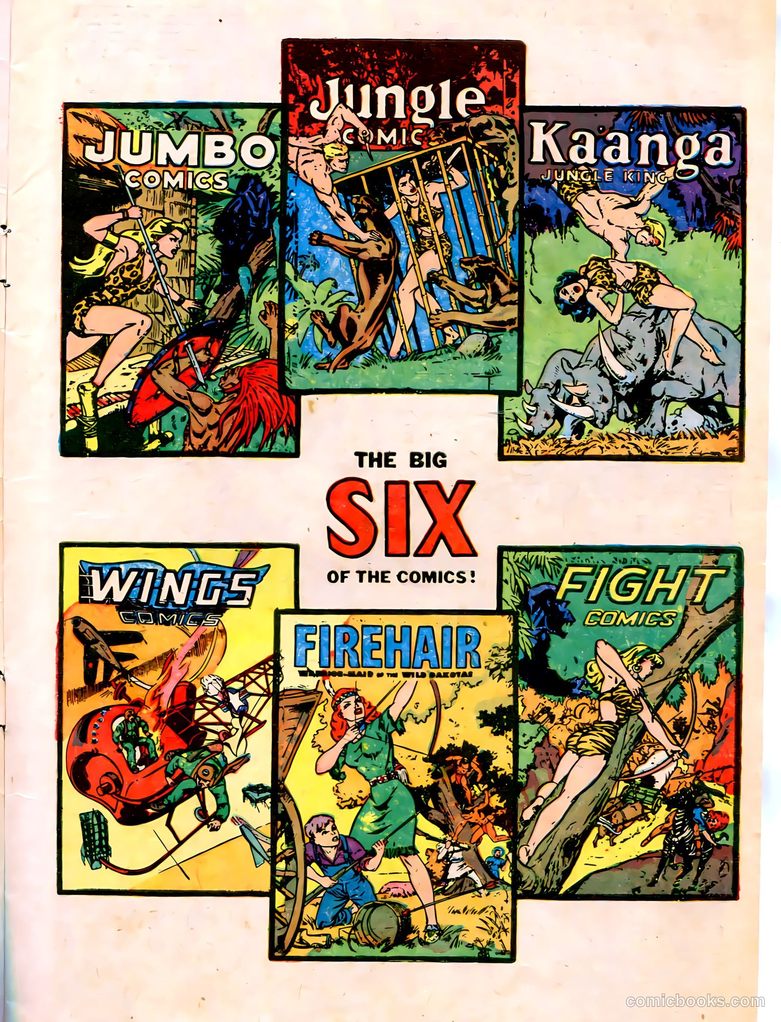 Firehair Comics #10 (1948) — page 3 of 36