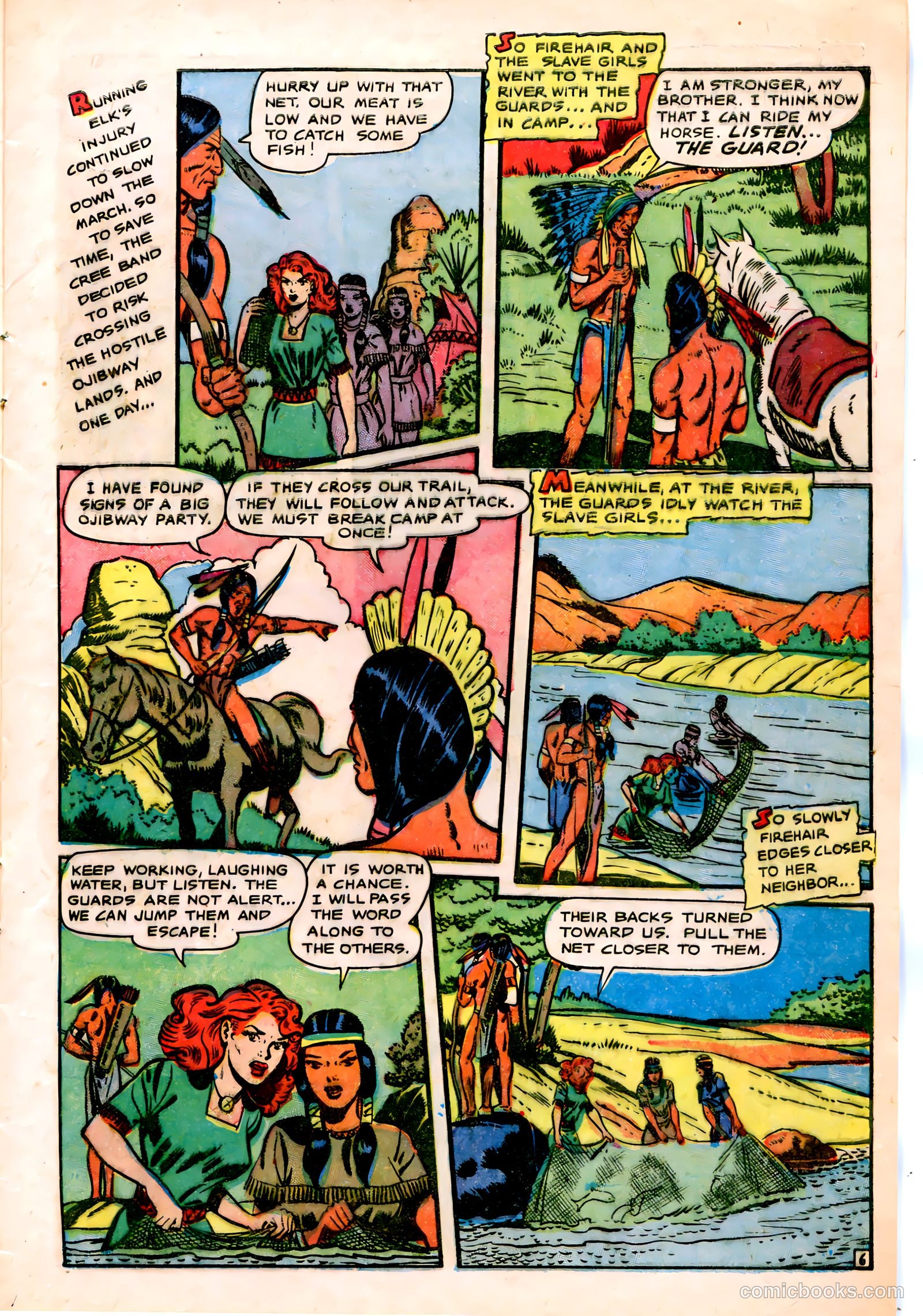 Firehair Comics #10 (1948) — page 9 of 36