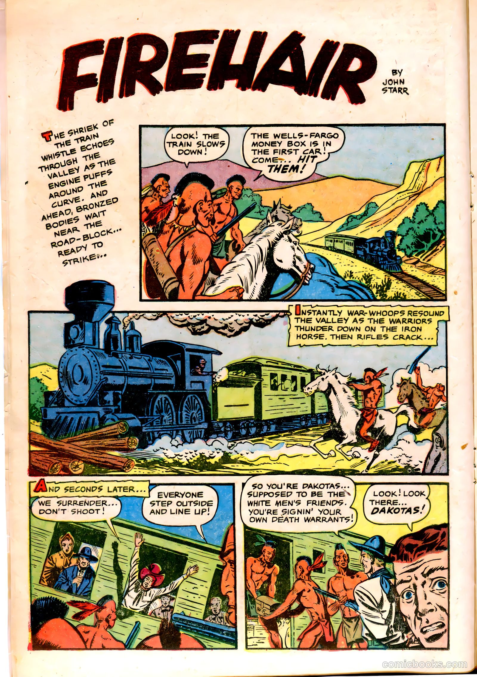 Firehair Comics #10 (1948) — page 16 of 36