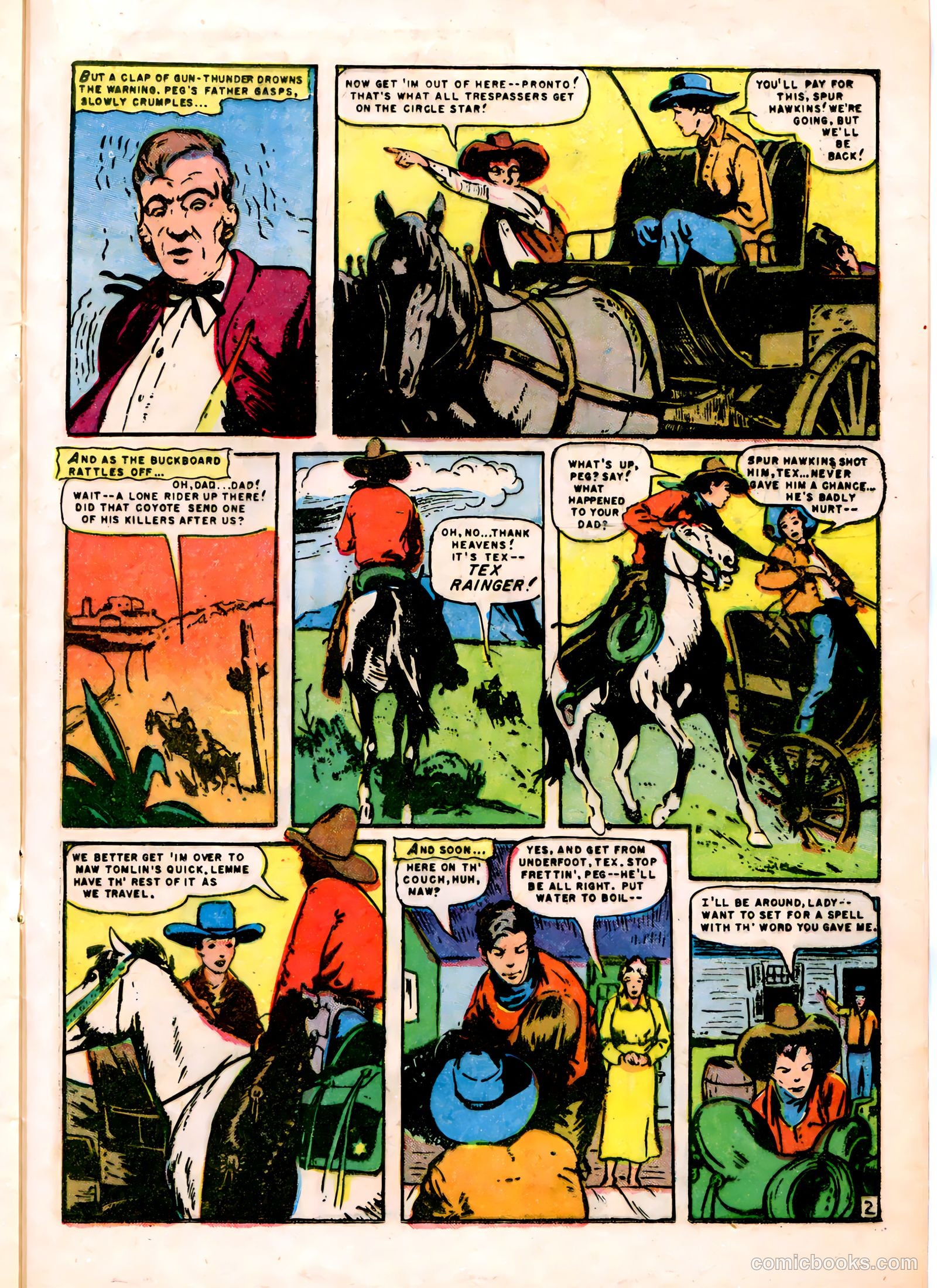 Firehair Comics #10 (1948) — page 21 of 36