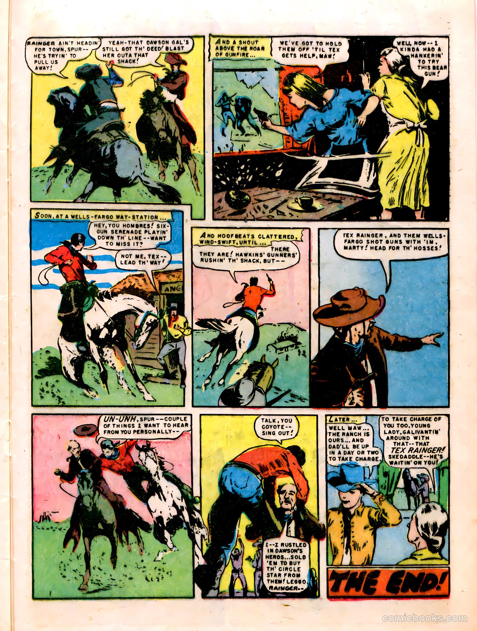 Firehair Comics #10 (1948) — page 25 of 36
