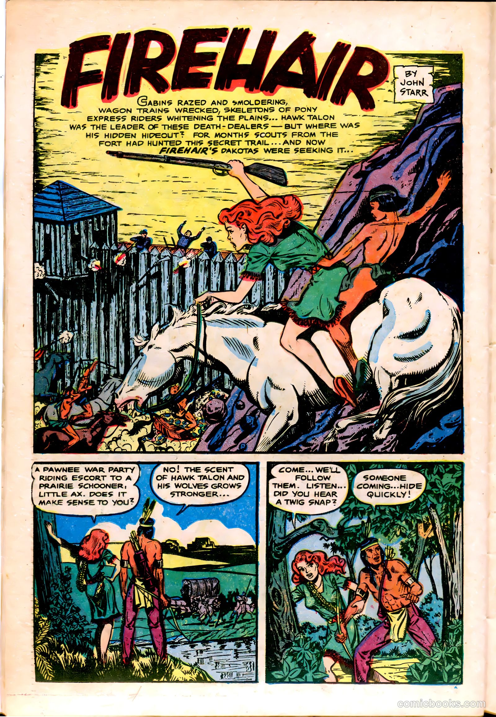 Firehair Comics #10 (1948) — page 26 of 36