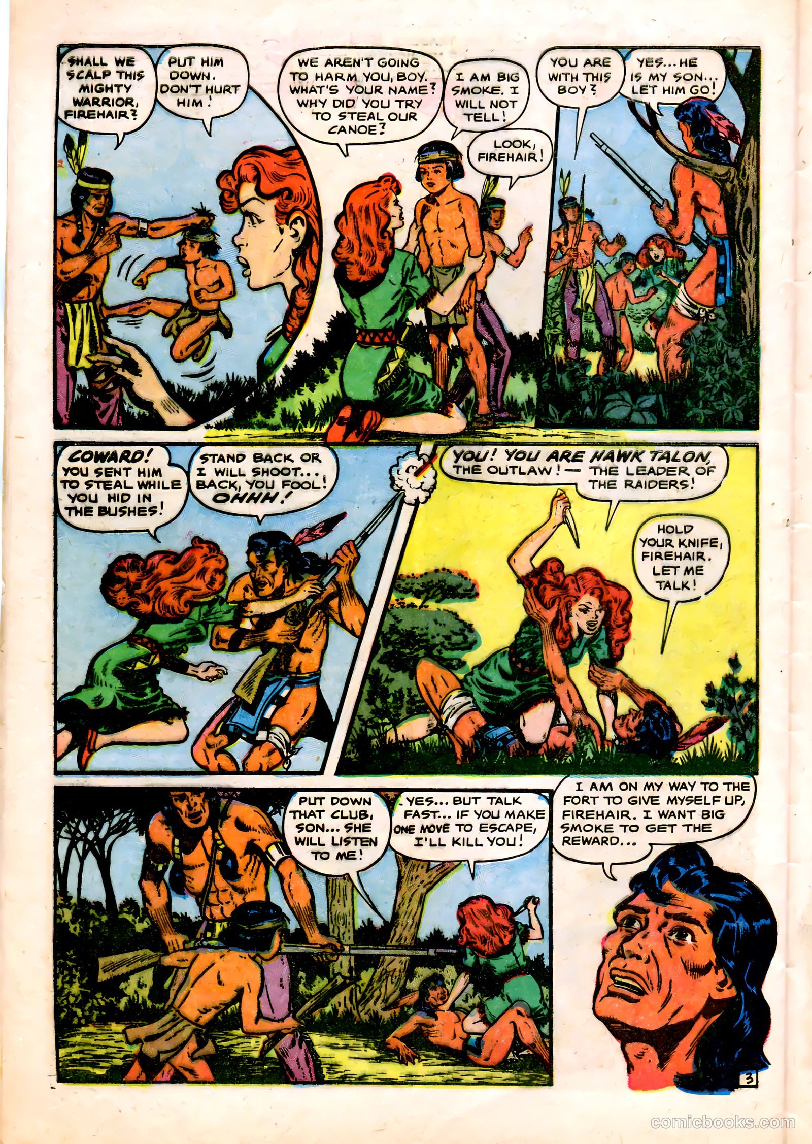 Firehair Comics #10 (1948) — page 28 of 36
