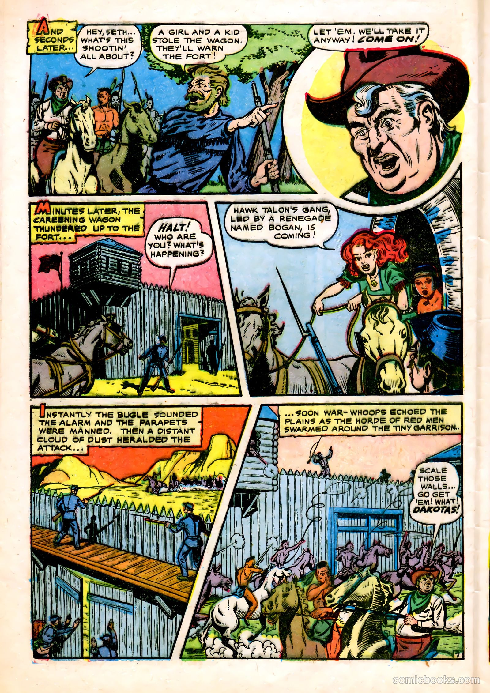 Firehair Comics #10 (1948) — page 32 of 36