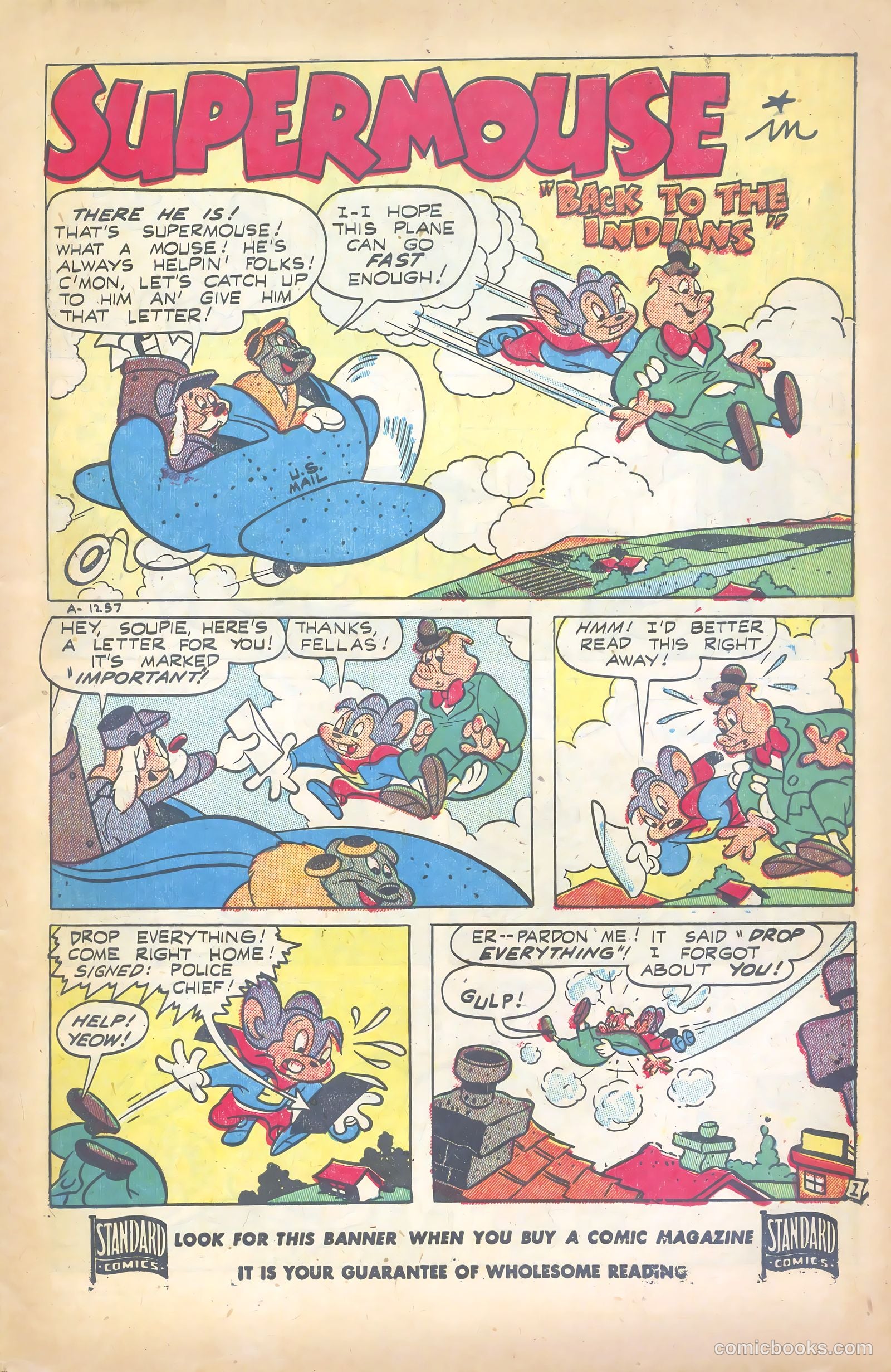 Supermouse #13 (1955) — page 3 of 36