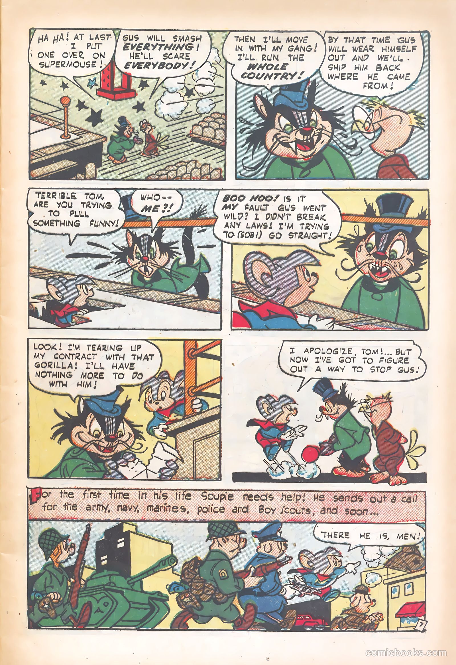 Supermouse #22 (1955) — page 9 of 36