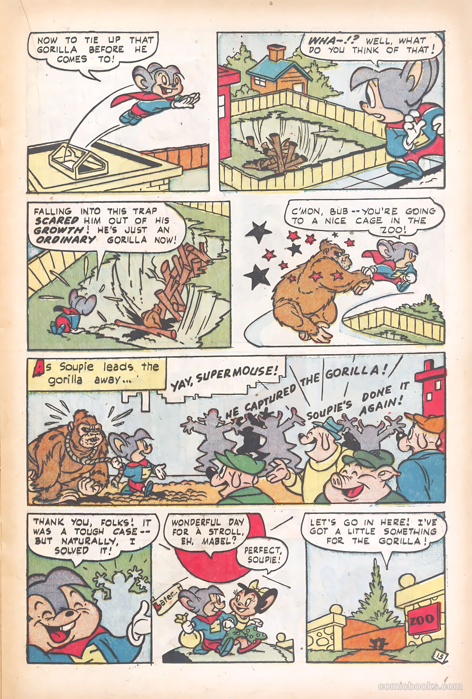 Supermouse #22 (1955) — page 17 of 36