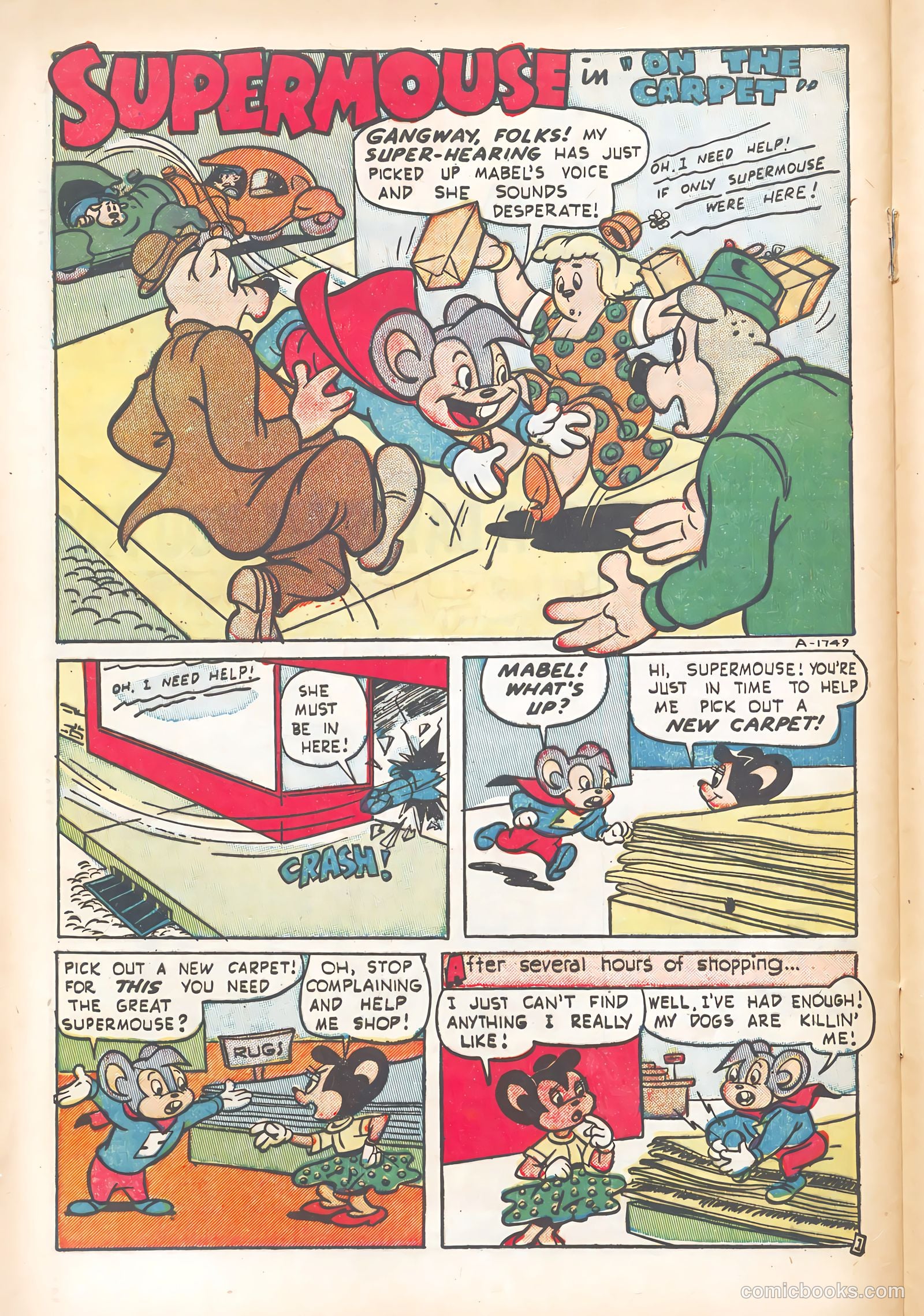 Supermouse #22 (1955) — page 28 of 36