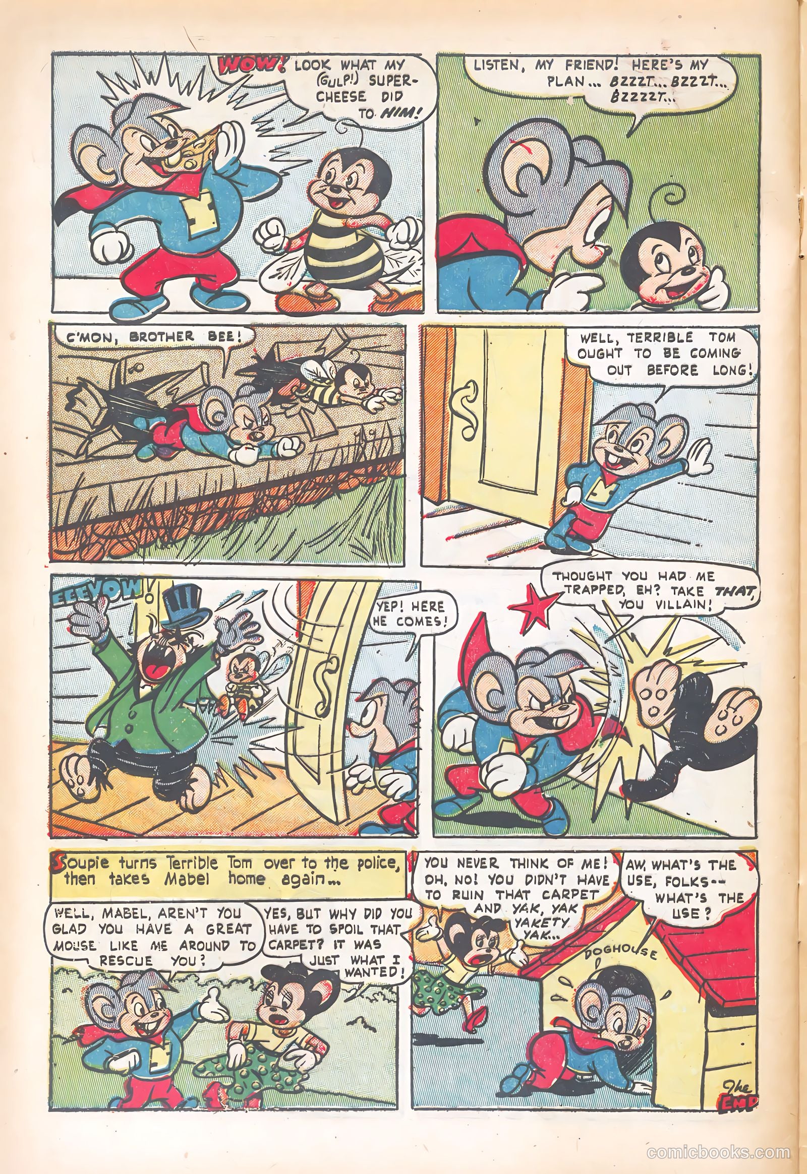 Supermouse #22 (1955) — page 32 of 36