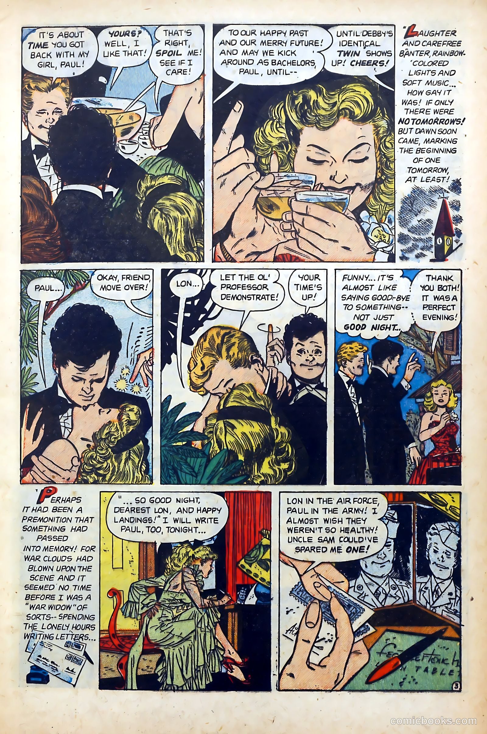 Popular Romance #22 (1950) — page 5 of 36