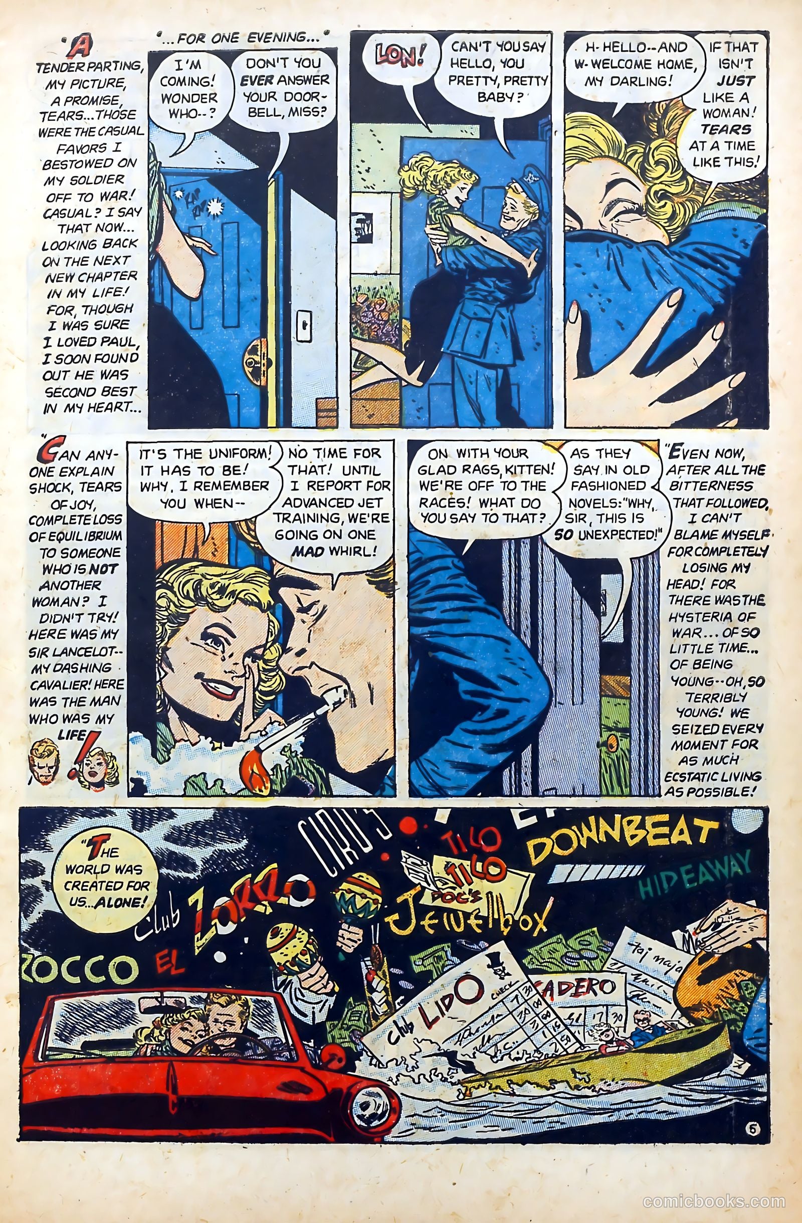 Popular Romance #22 (1950) — page 7 of 36