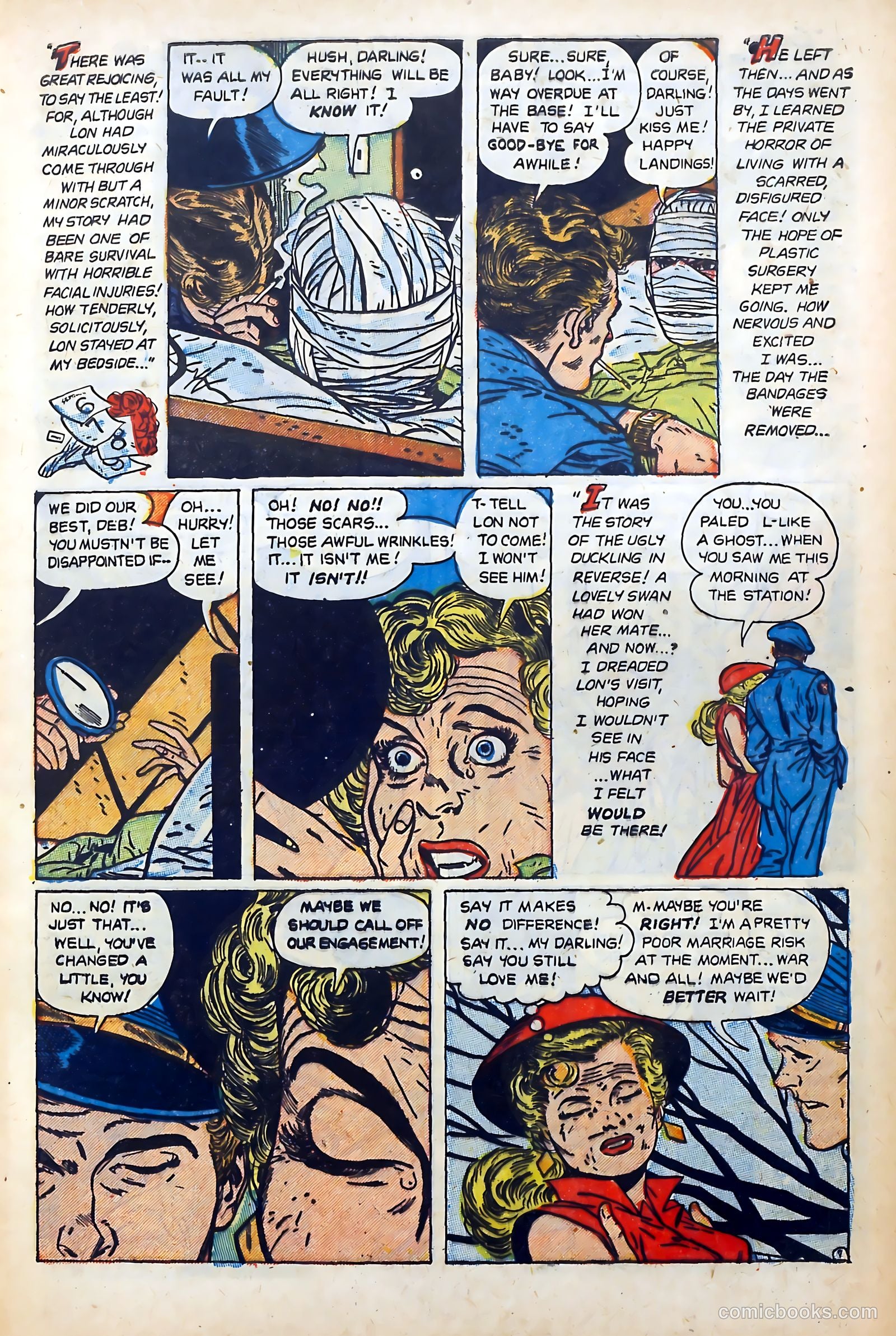 Popular Romance #22 (1950) — page 9 of 36
