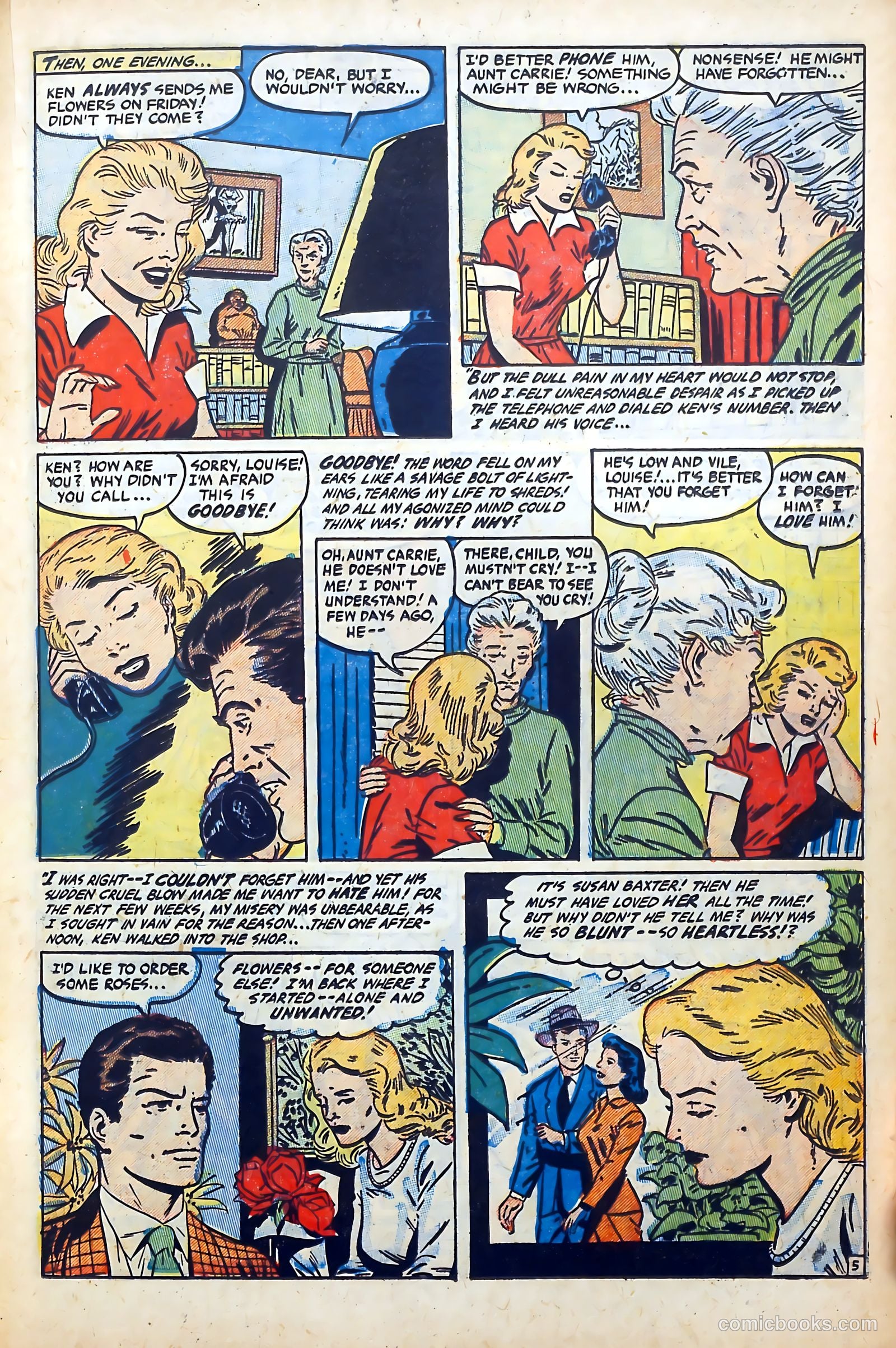 Popular Romance #22 (1950) — page 19 of 36