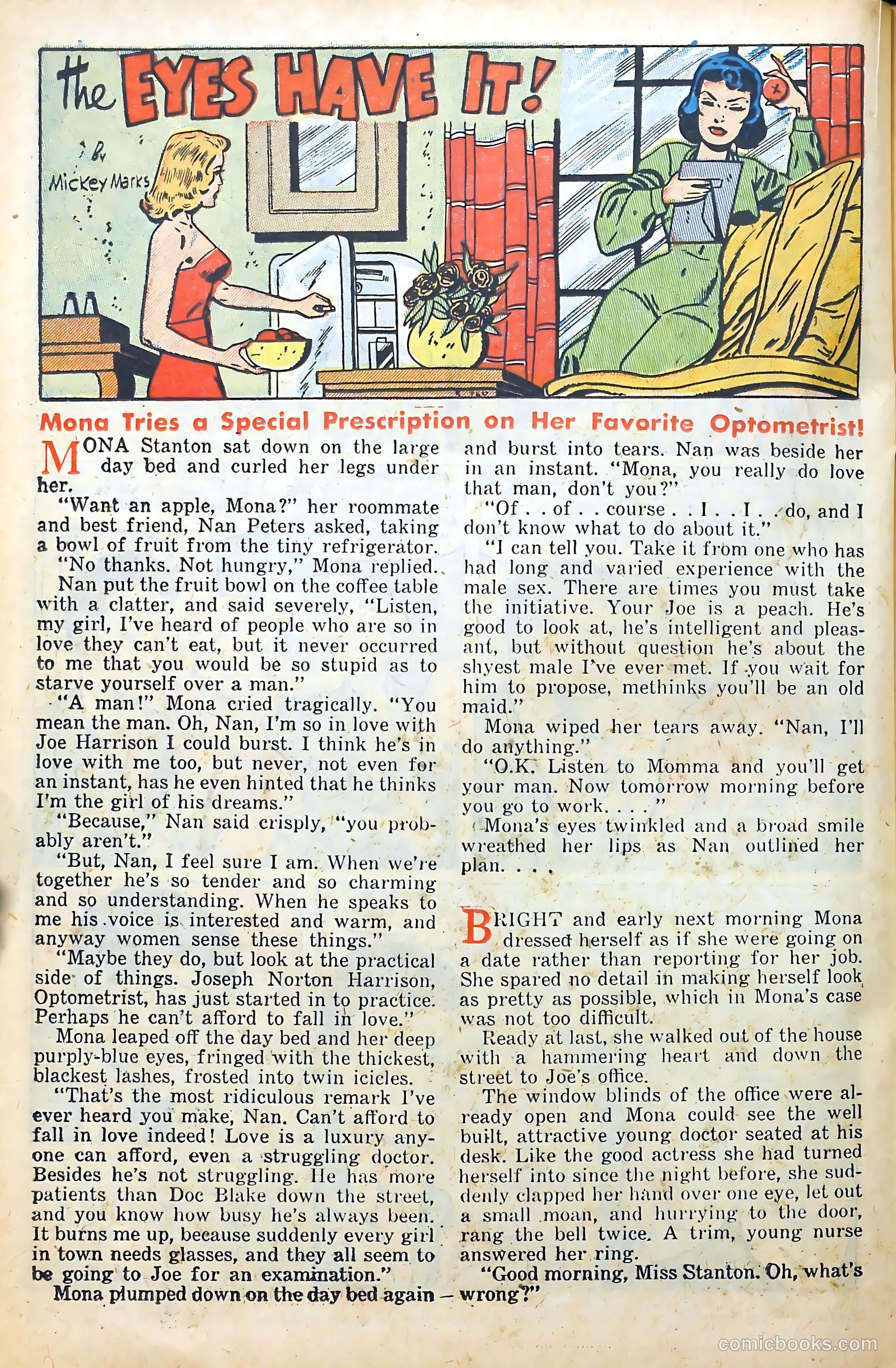 Popular Romance #22 (1950) — page 22 of 36