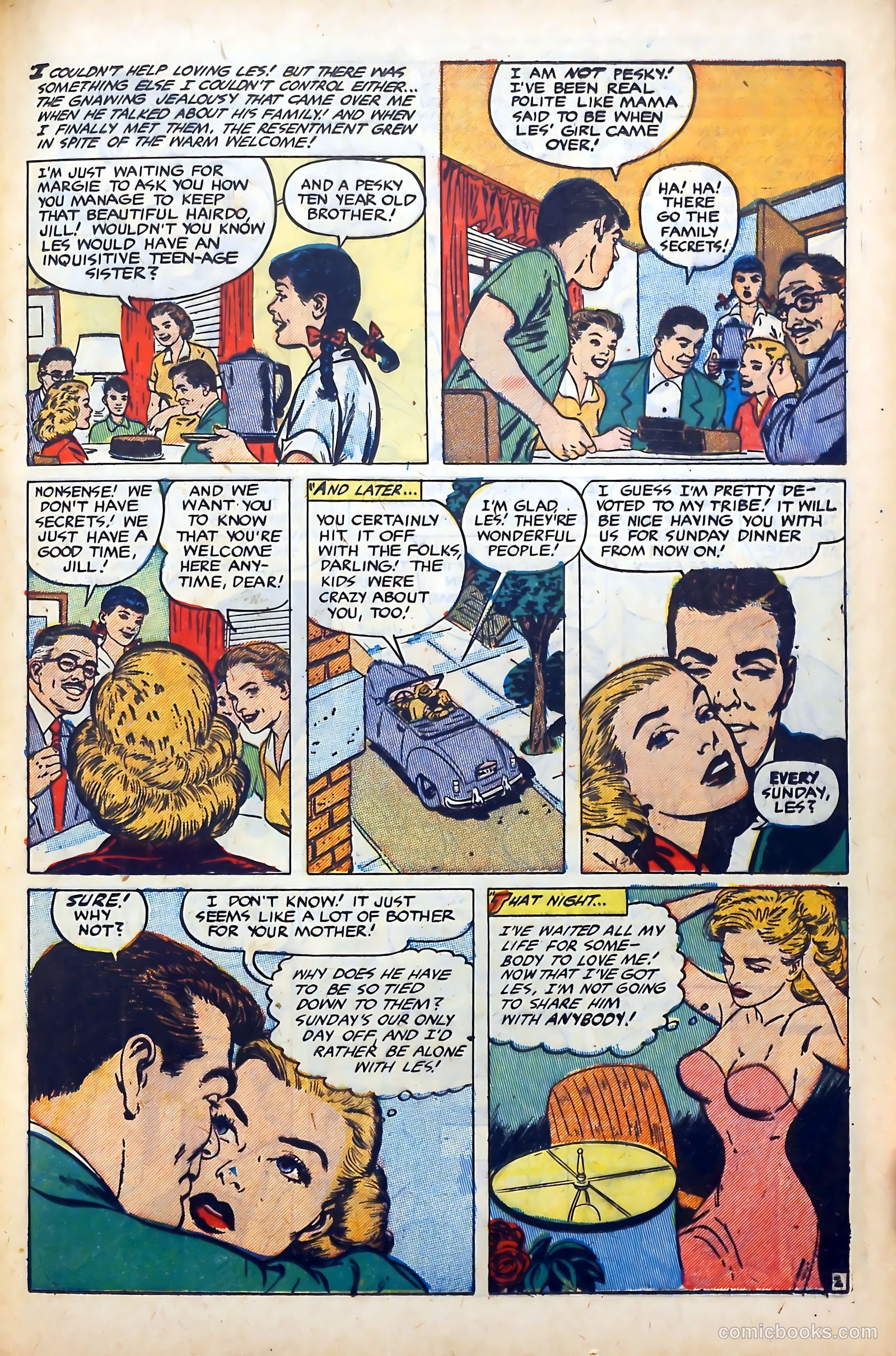 Popular Romance #22 (1950) — page 25 of 36