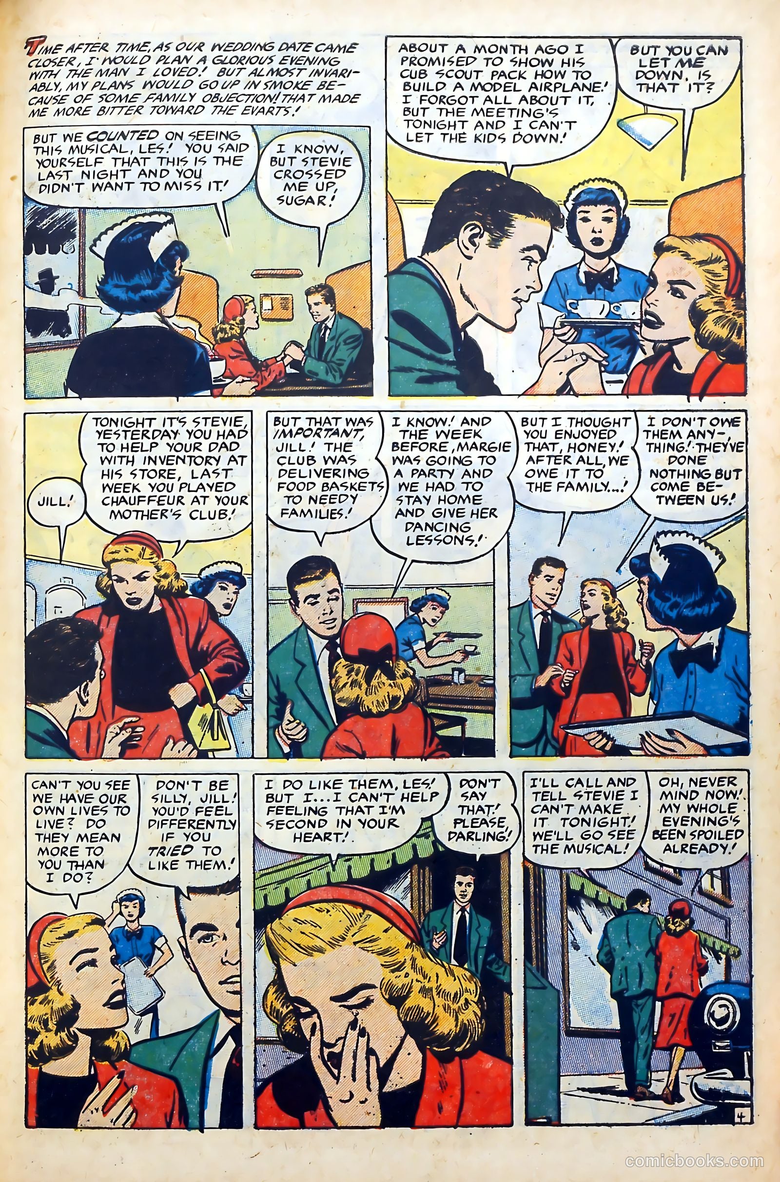 Popular Romance #22 (1950) — page 27 of 36