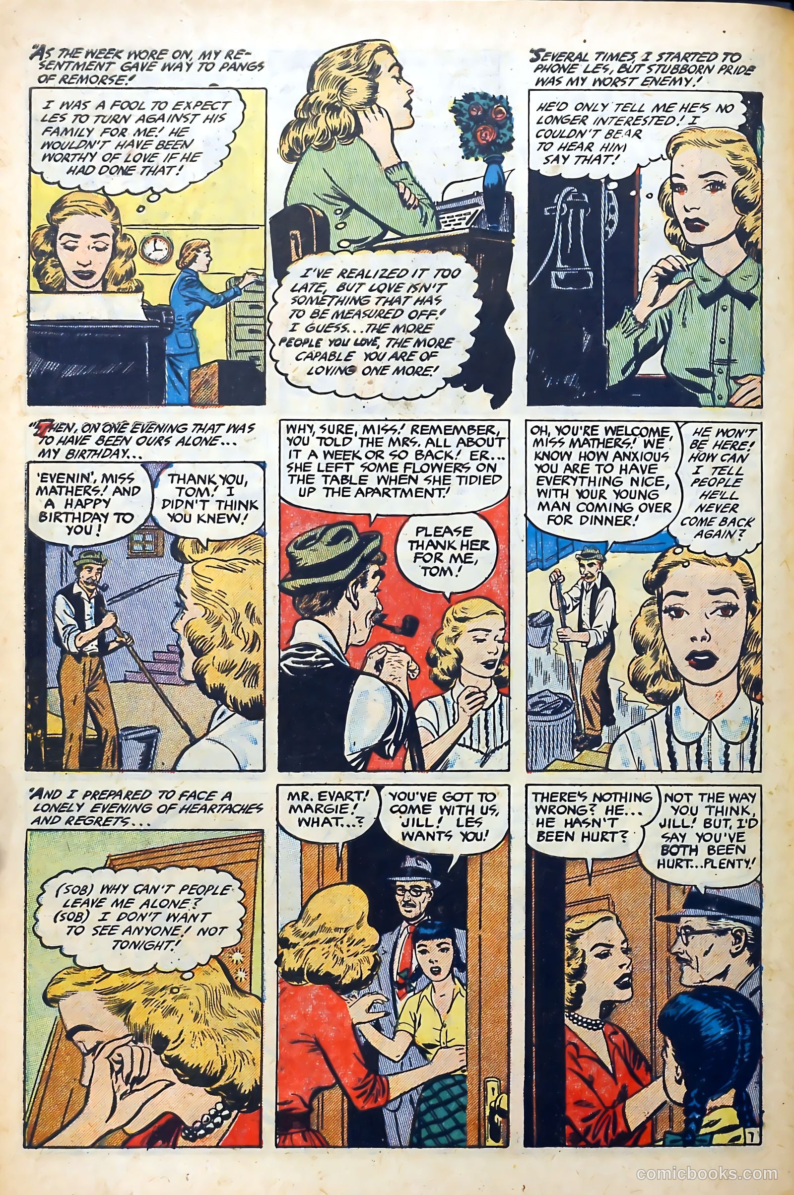 Popular Romance #22 (1950) — page 30 of 36