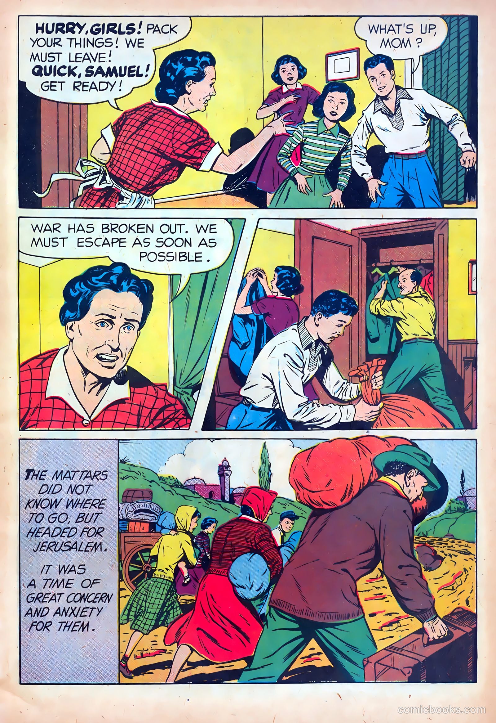 Oral Roberts' True Stories 108 - Keeper of the Garden Tomb #1 — page 5 of 36