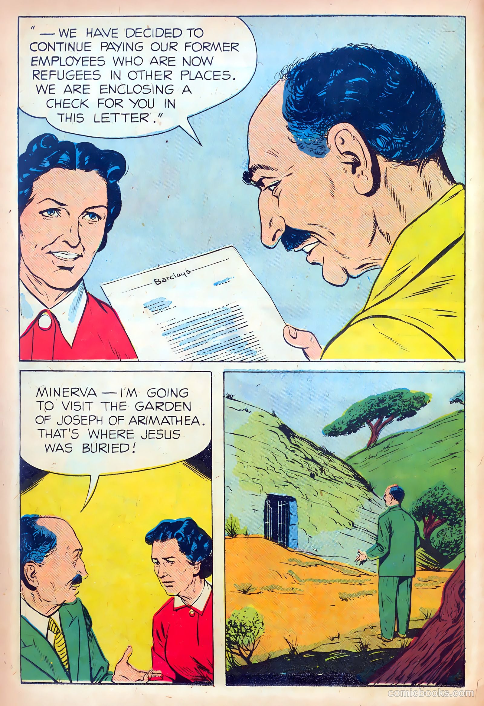 Oral Roberts' True Stories 108 - Keeper of the Garden Tomb #1 — page 14 of 36