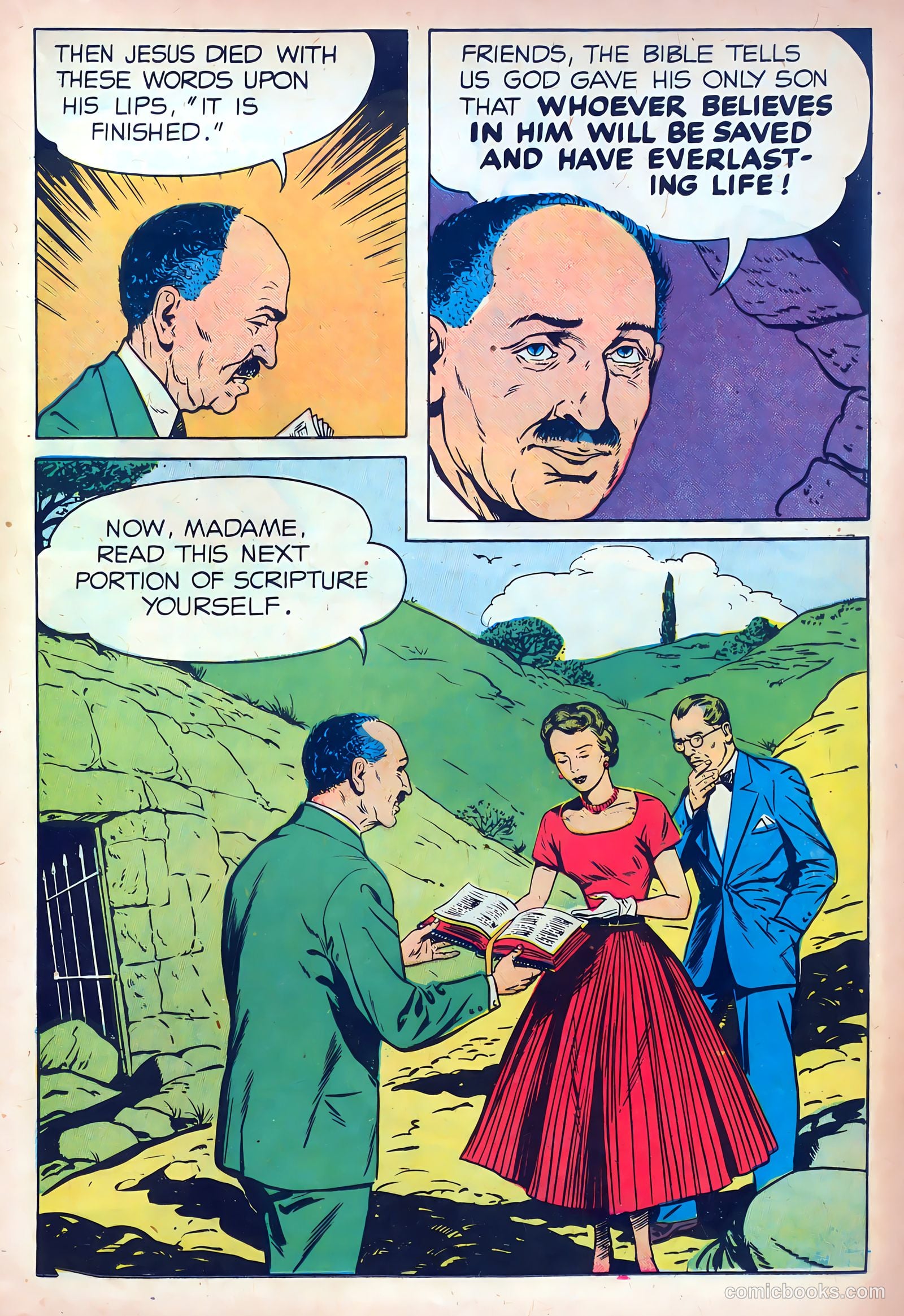Oral Roberts' True Stories 108 - Keeper of the Garden Tomb #1 — page 21 of 36