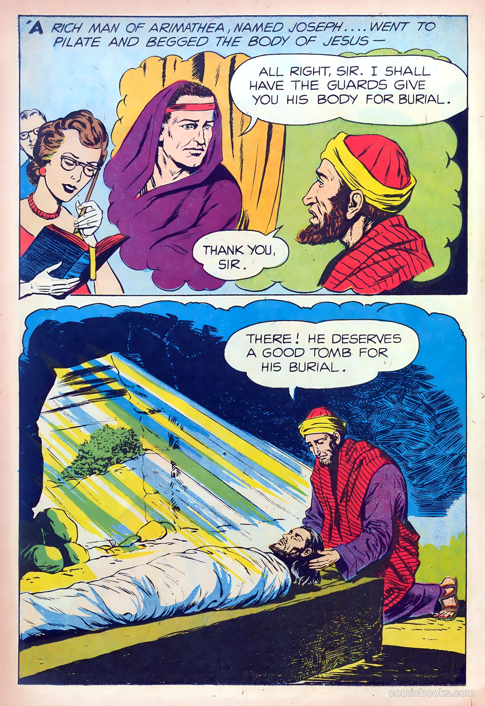 Oral Roberts' True Stories 108 - Keeper of the Garden Tomb #1 — page 22 of 36