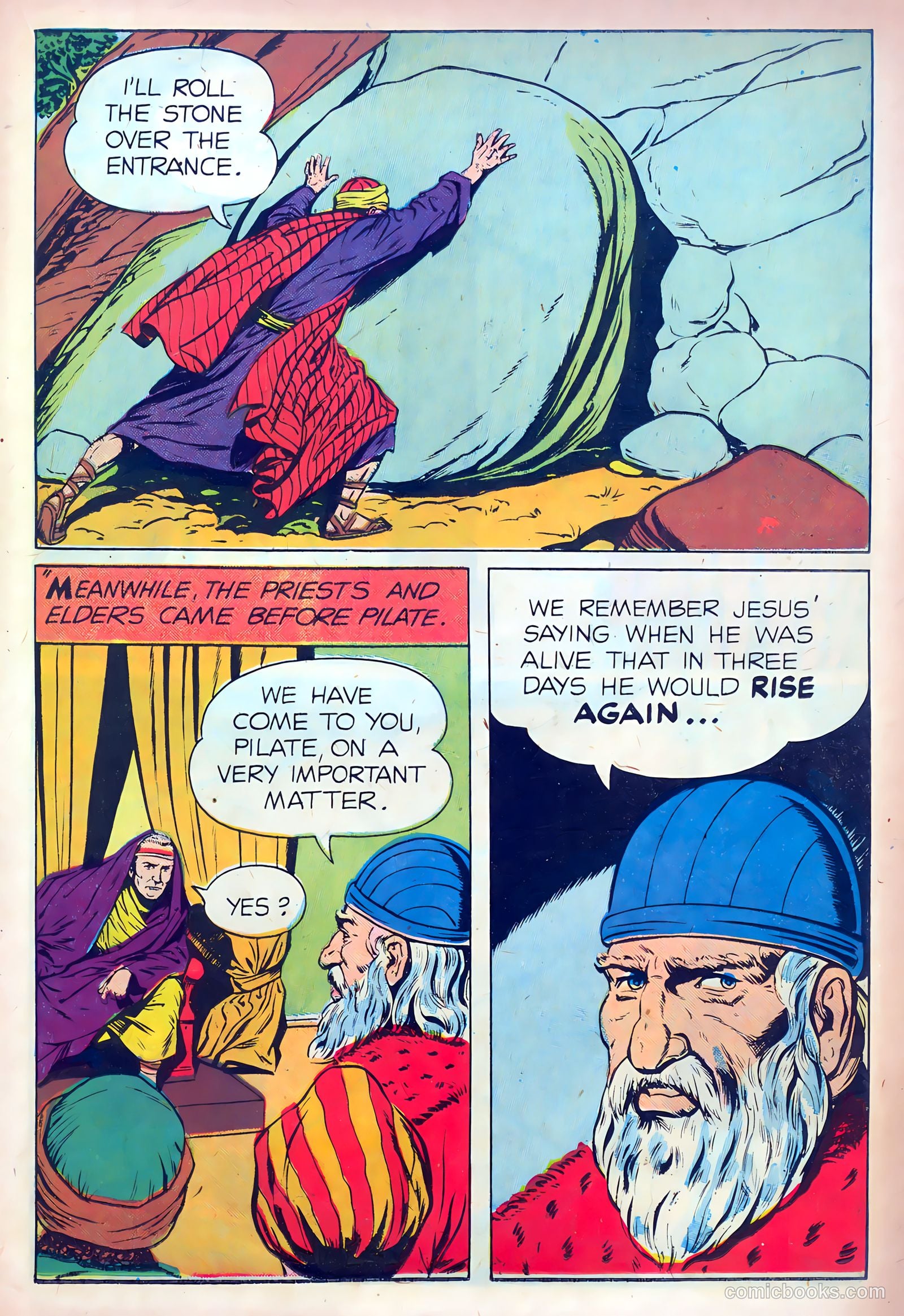 Oral Roberts' True Stories 108 - Keeper of the Garden Tomb #1 — page 23 of 36