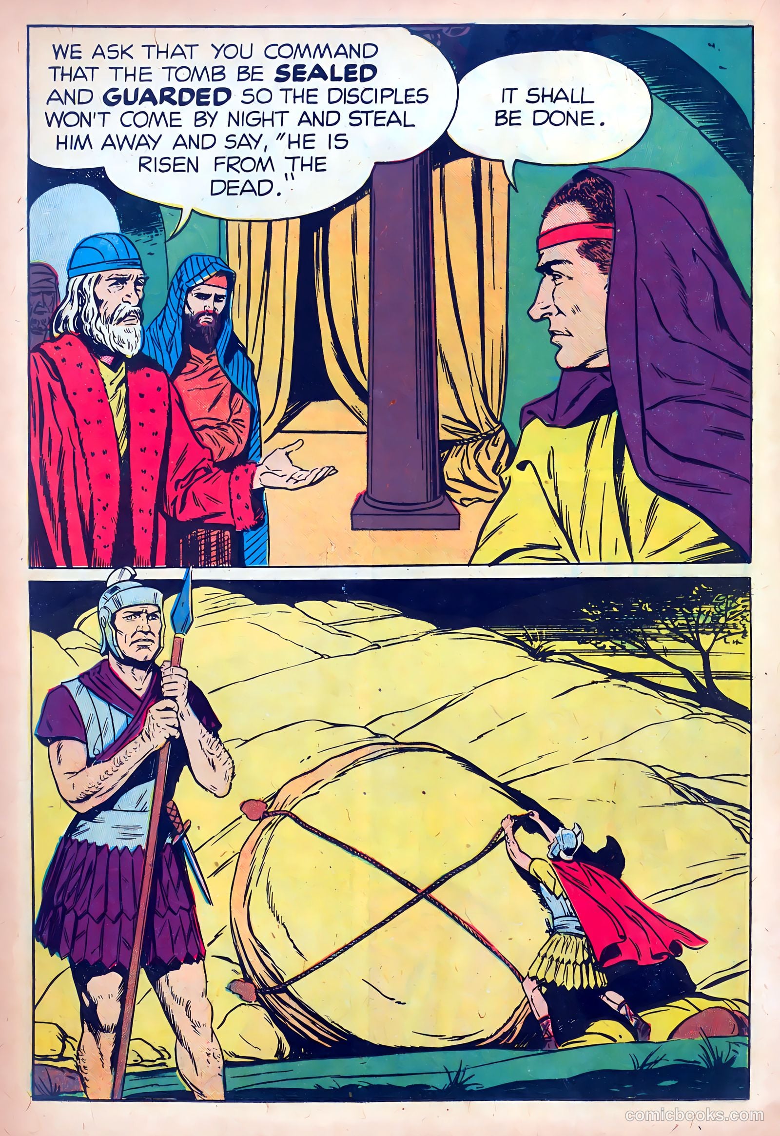 Oral Roberts' True Stories 108 - Keeper of the Garden Tomb #1 — page 24 of 36