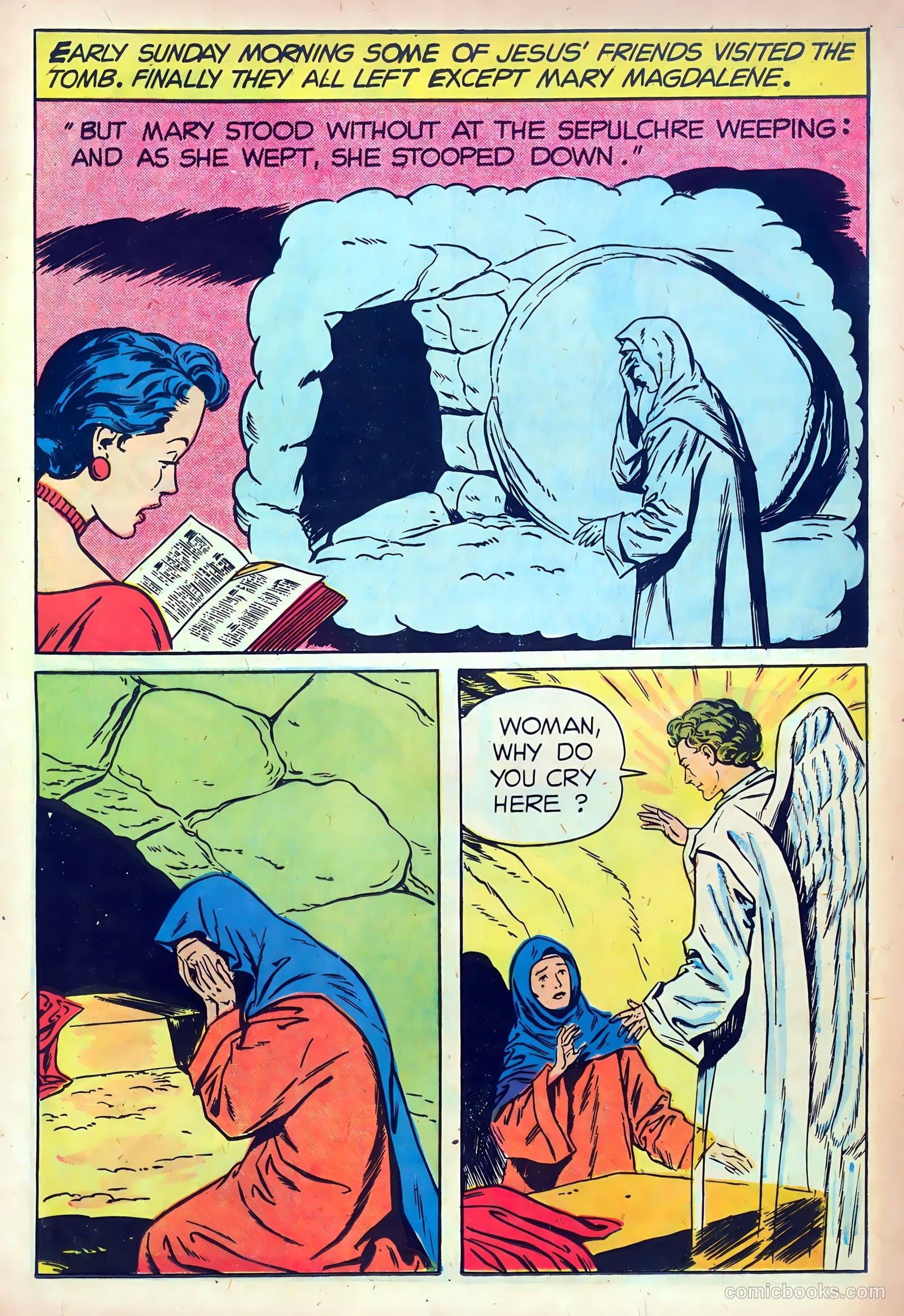 Oral Roberts' True Stories 108 - Keeper of the Garden Tomb #1 — page 25 of 36