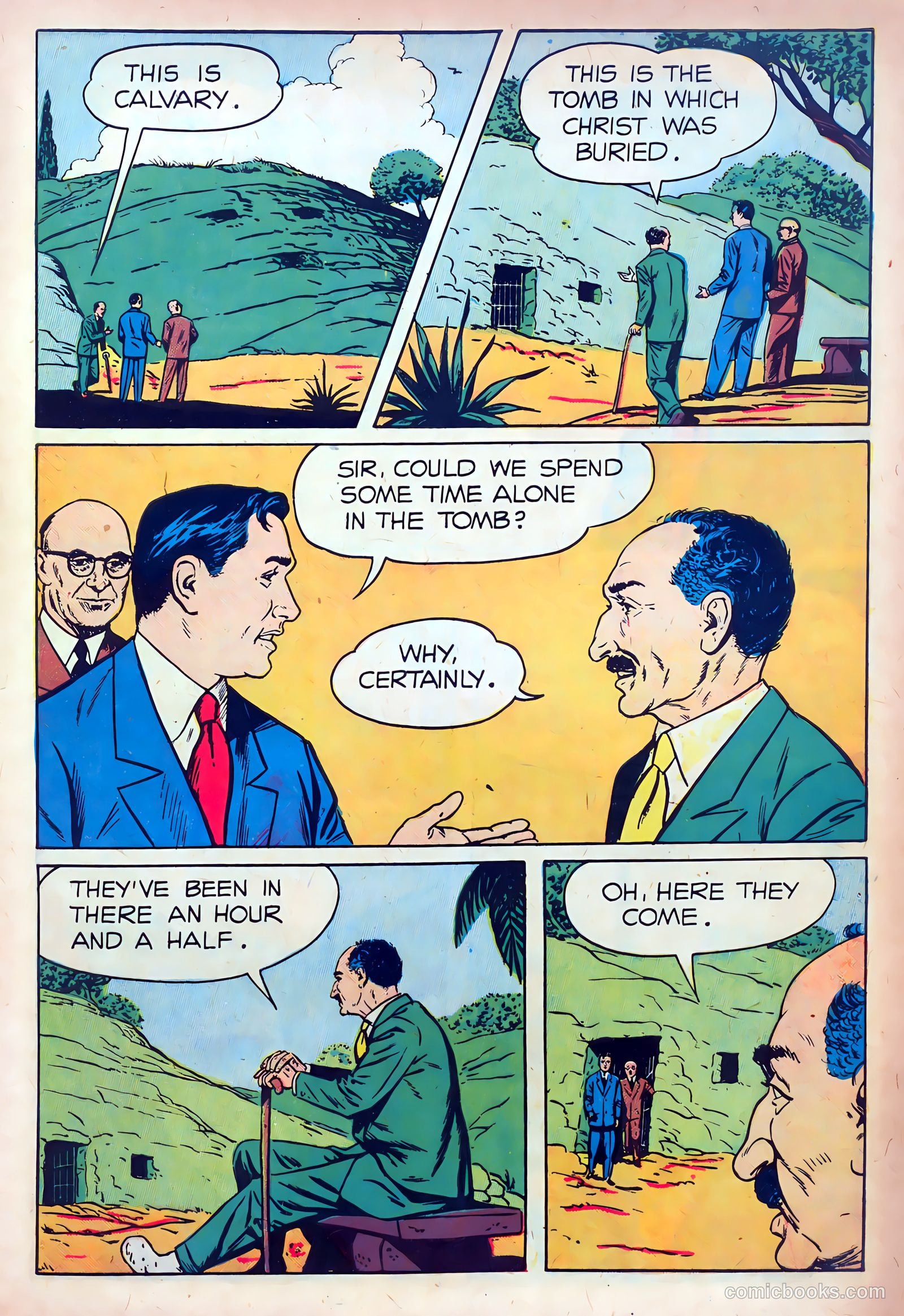 Oral Roberts' True Stories 108 - Keeper of the Garden Tomb #1 — page 29 of 36